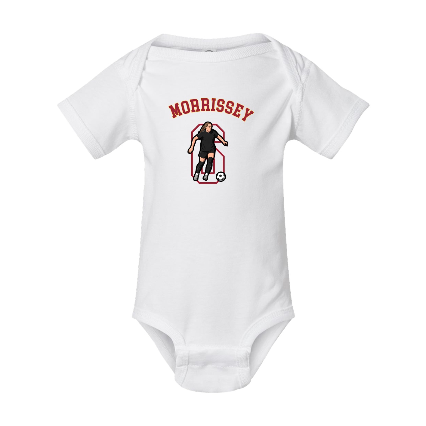 Baby Onesie — Shirsey Arch in White