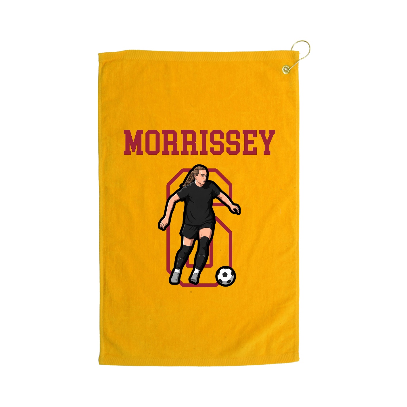 Golf Towel — Shirsey in Gold