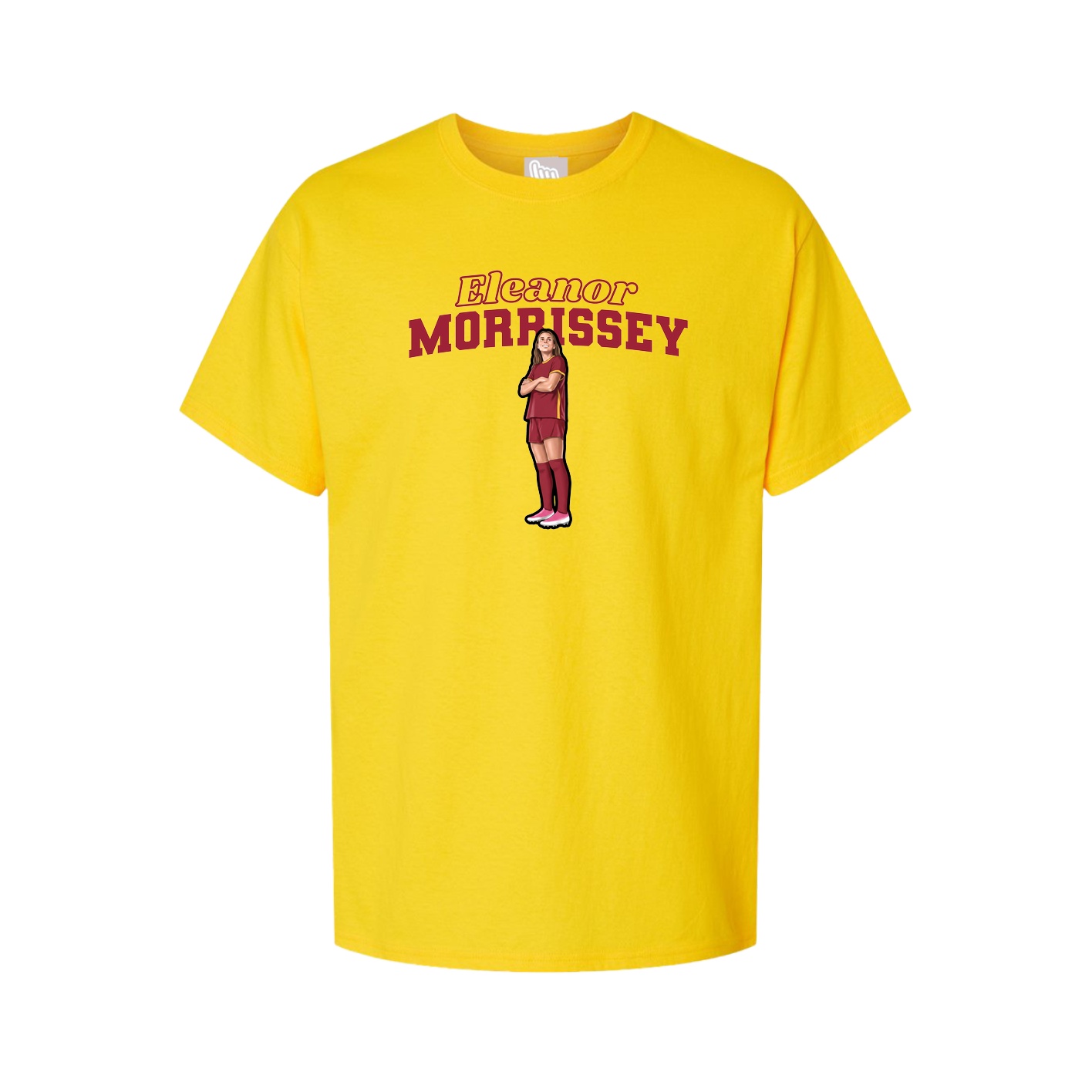 Tee — Name Arch in Gold
