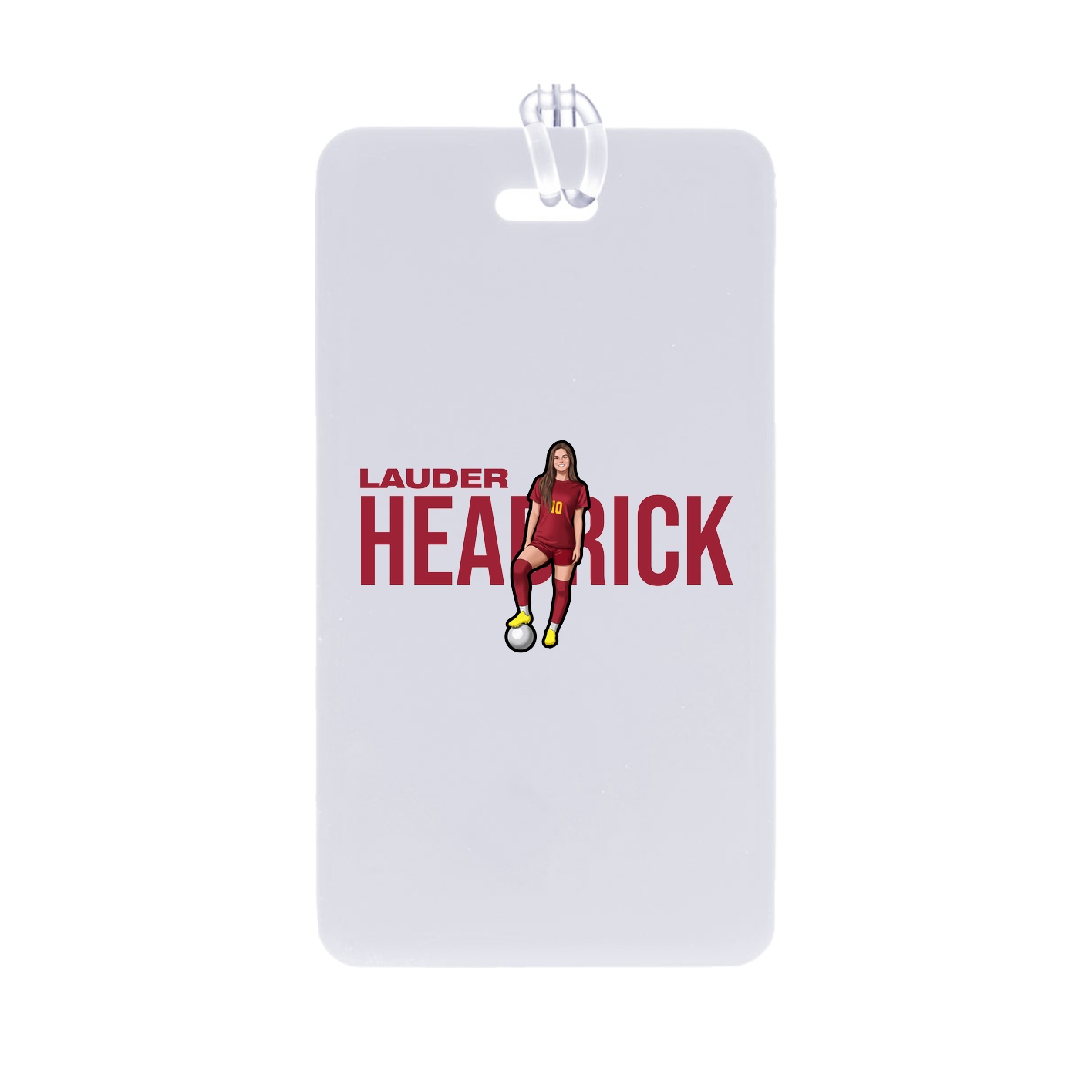 Bag Tag — Player Name in Classic