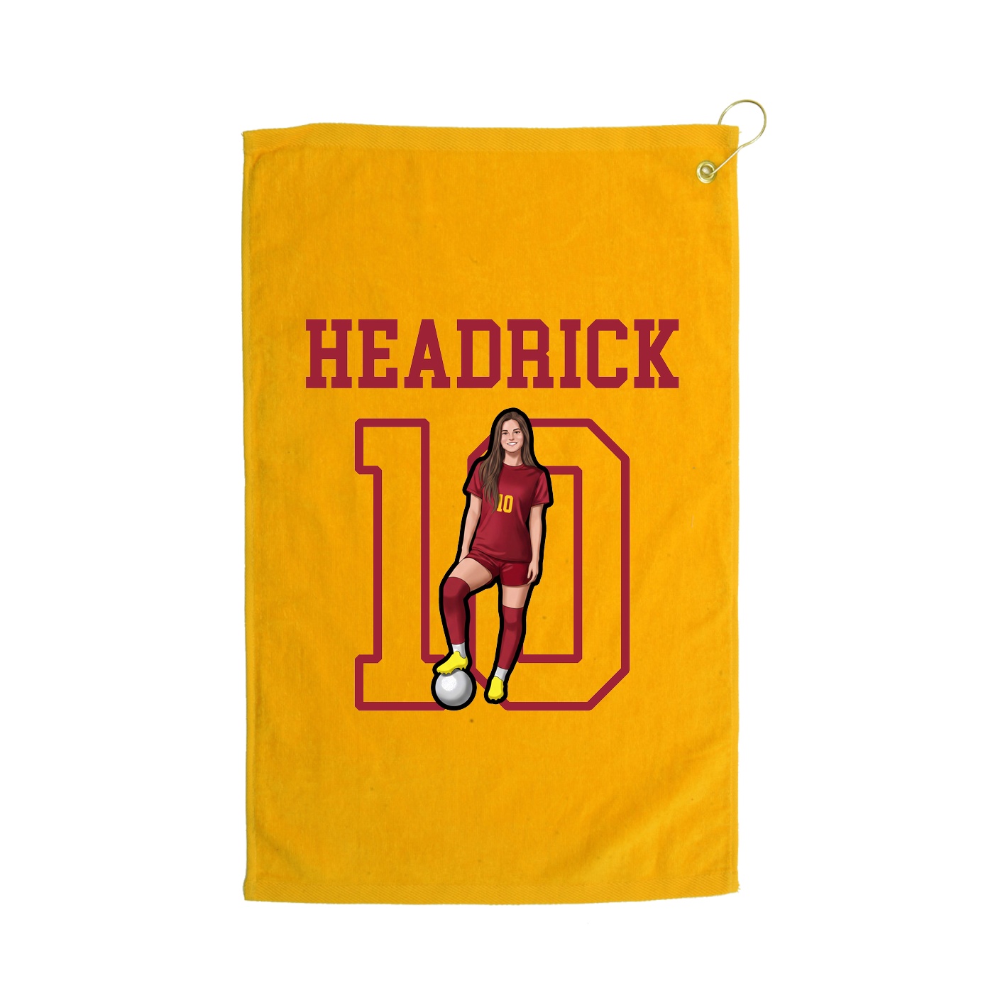 Golf Towel — Shirsey in Gold