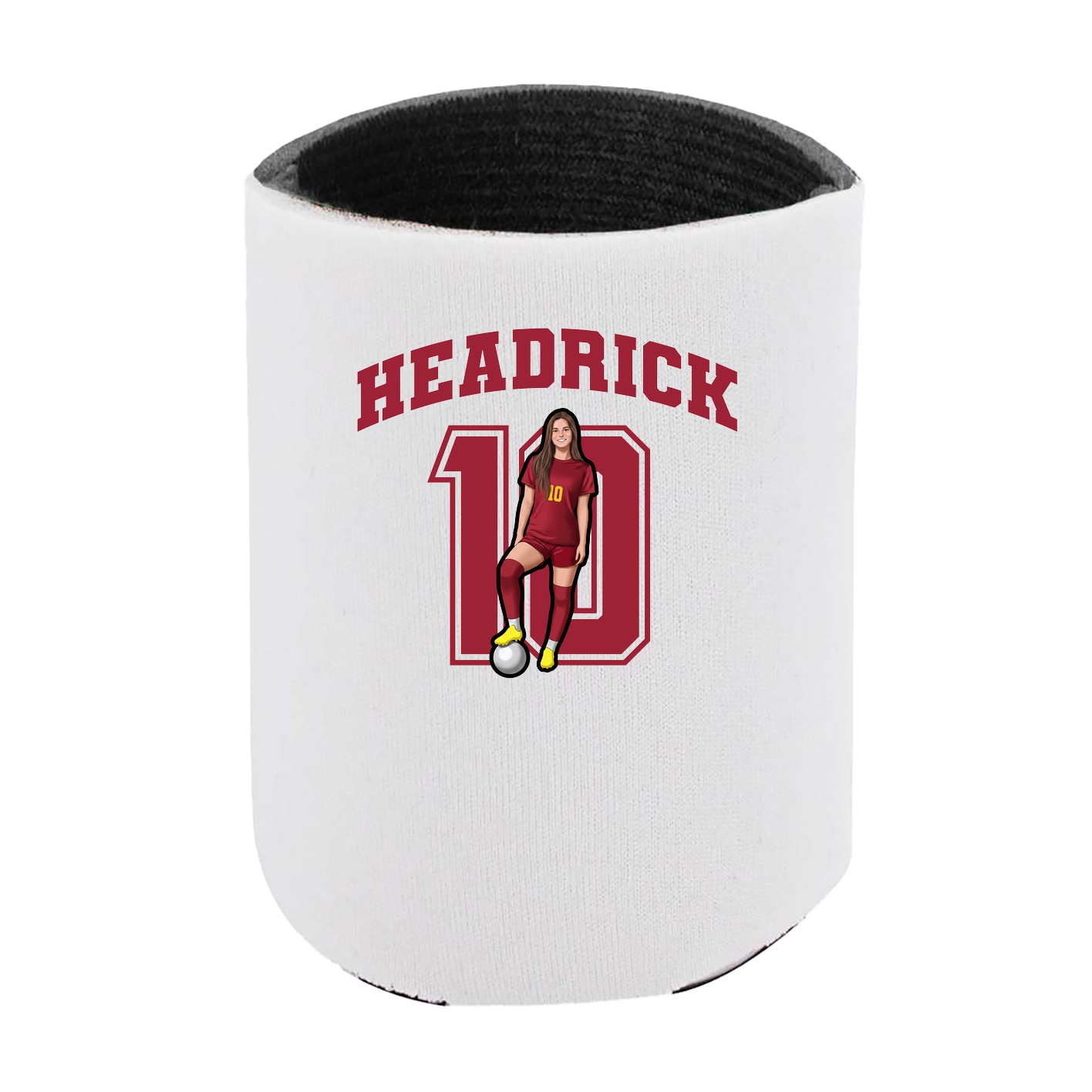 Can Holder — Number in White