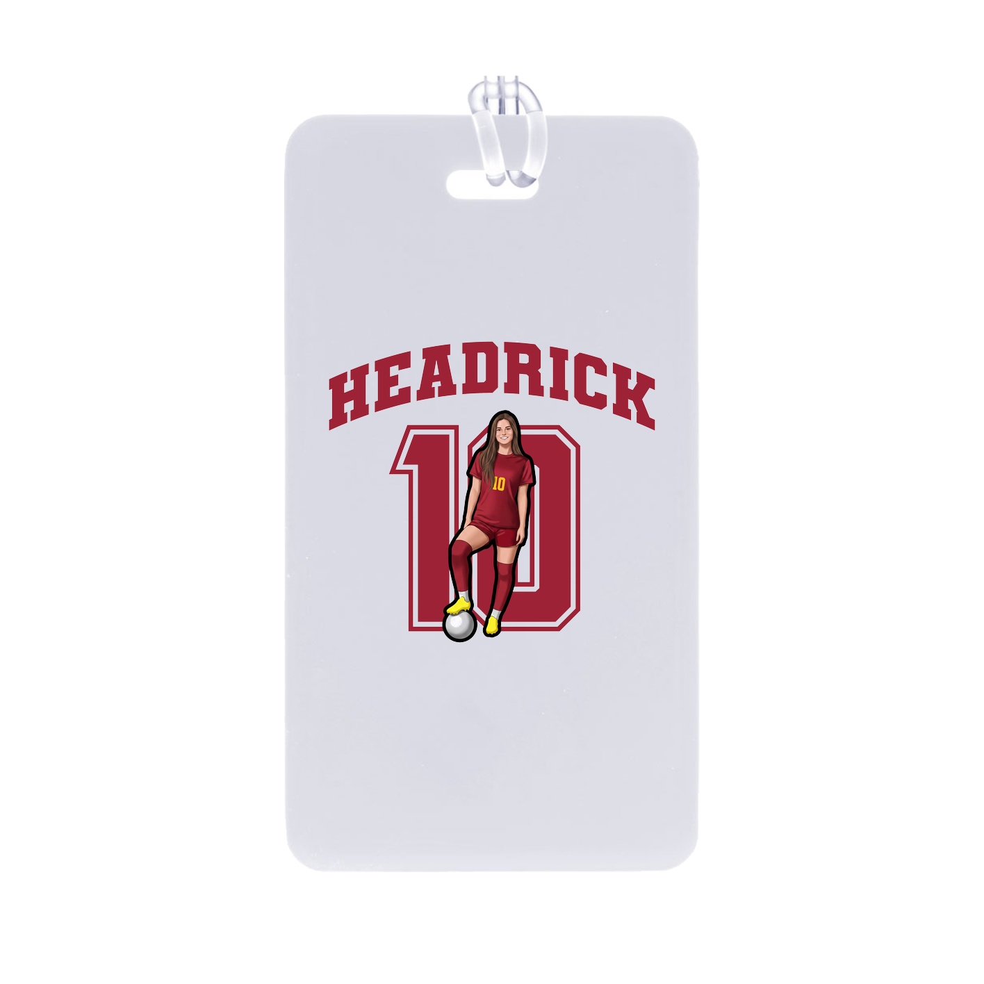 Bag Tag — Number in Classic