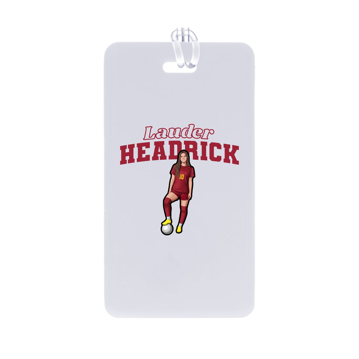 Bag Tag — Name Arch in Classic