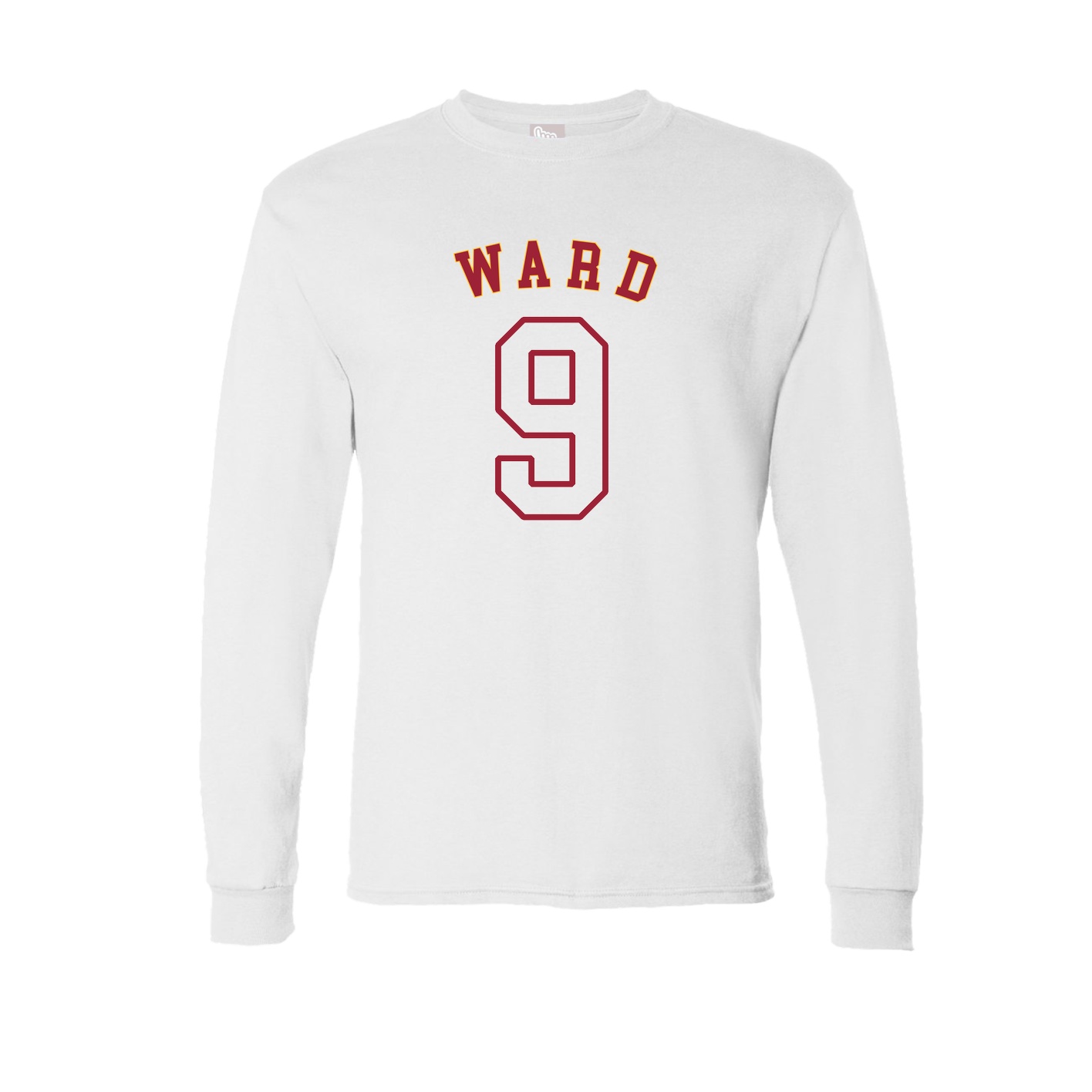 Long Sleeve Tee — Shirsey Arch in White