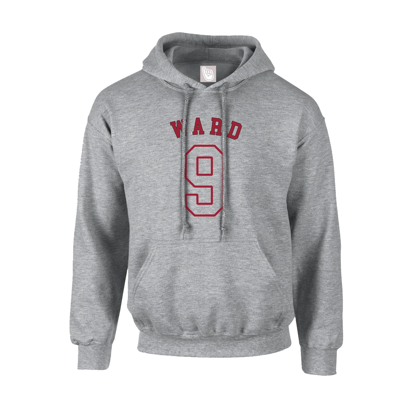 Youth Hoodie — Shirsey Arch in Grey