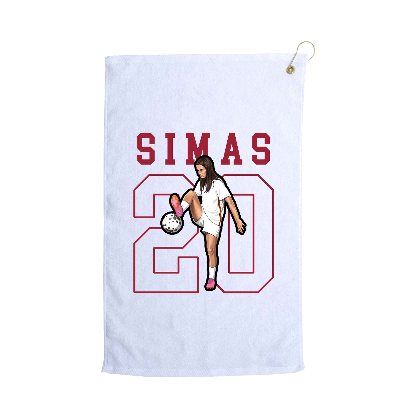 Golf Towel — Shirsey in White