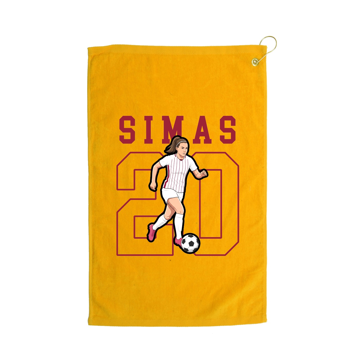 Golf Towel — Shirsey in Gold