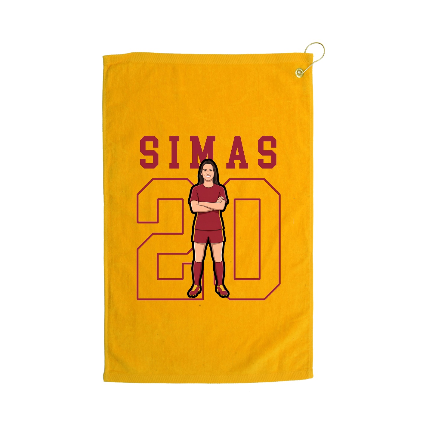 Golf Towel — Shirsey in Gold