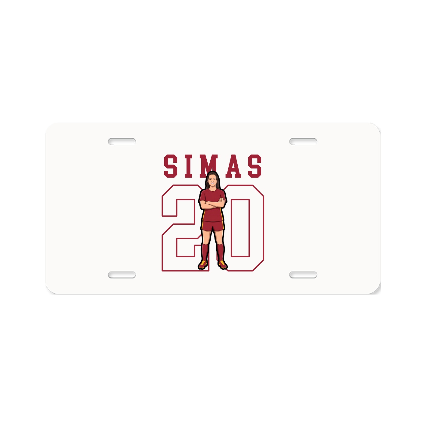 License Plate — Shirsey in Classic