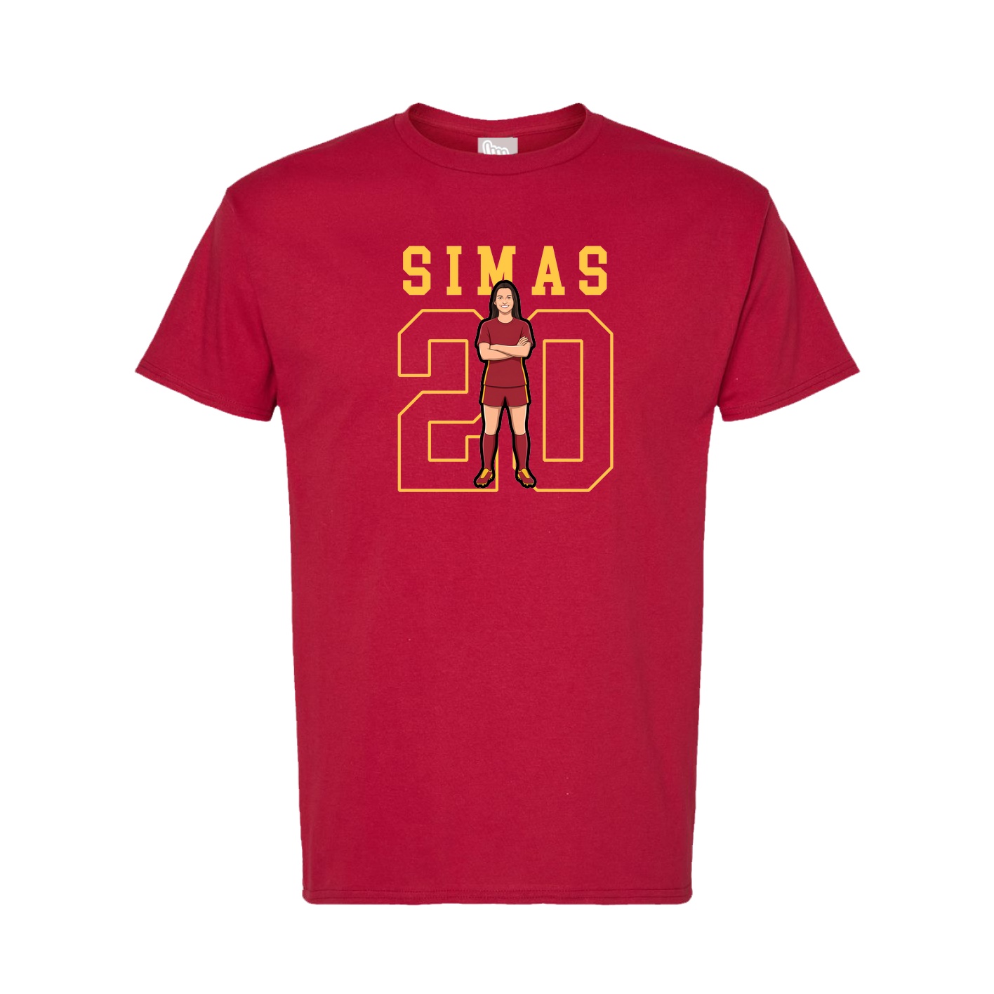 Tee — Shirsey in Crimson