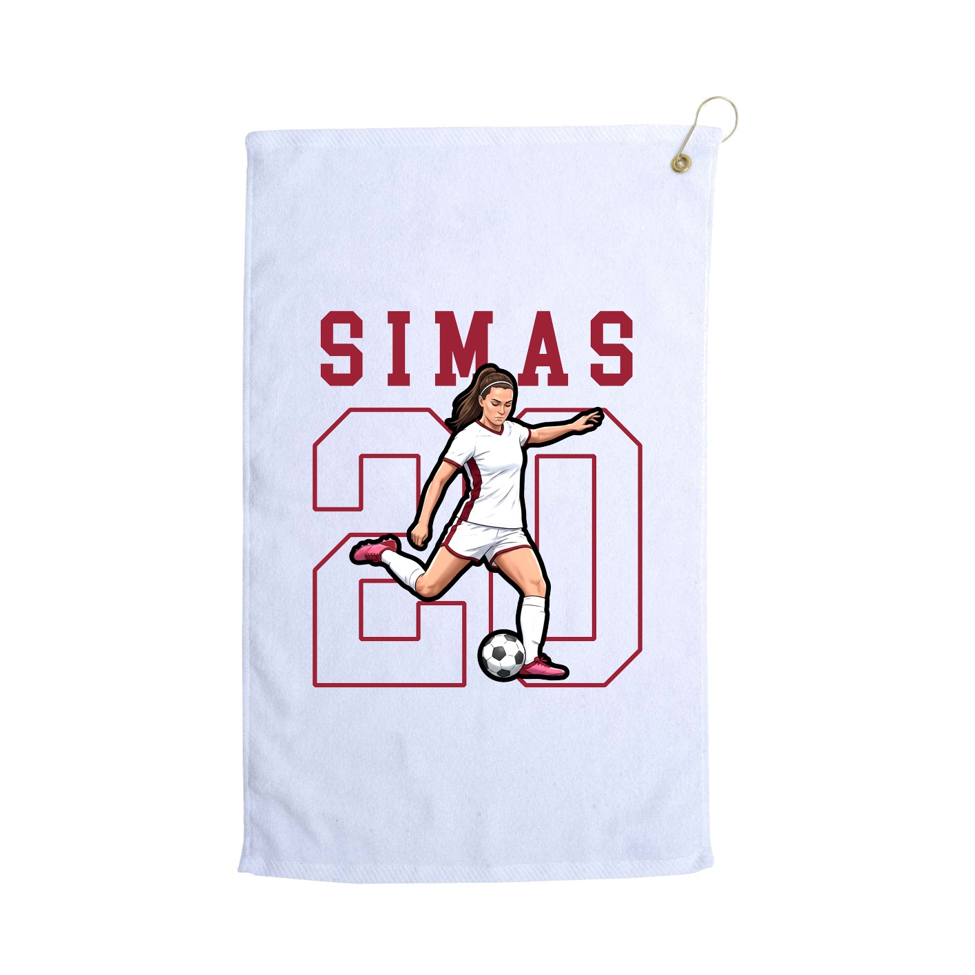 Golf Towel — Shirsey in White