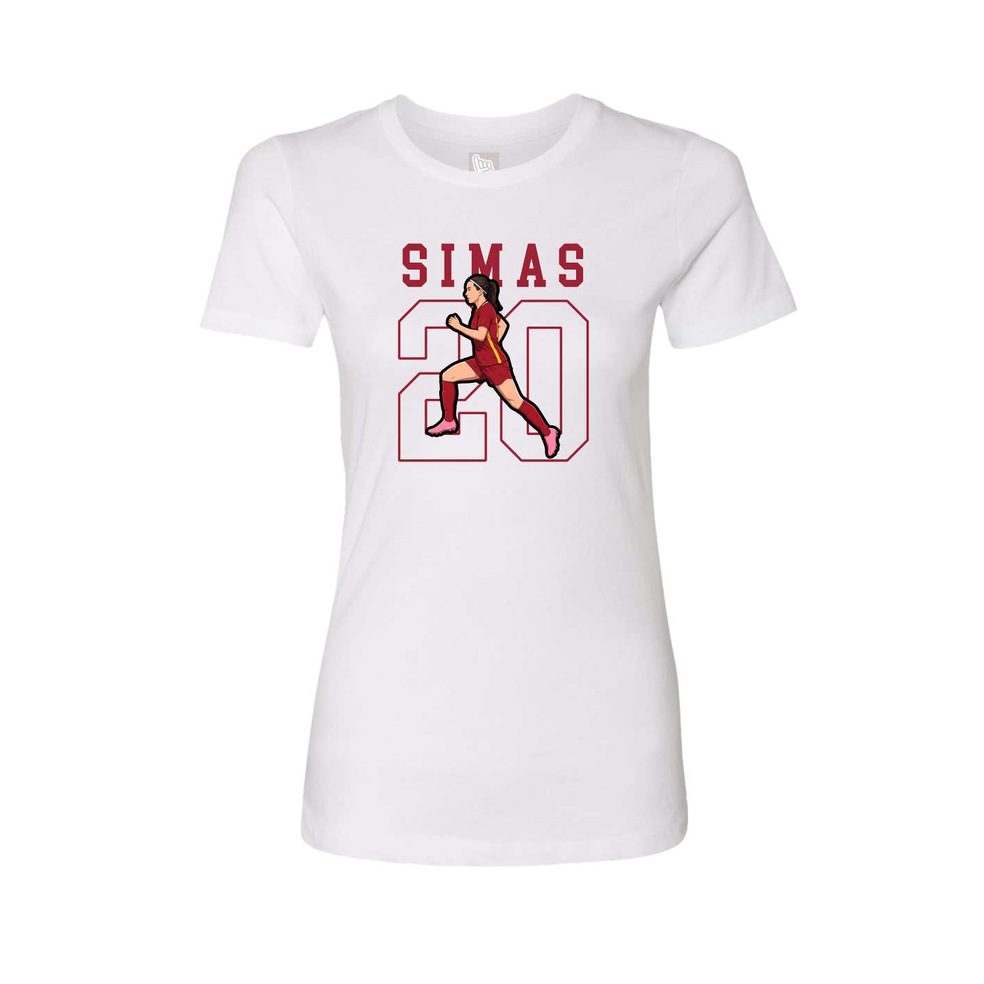 Fitted Women's Tee — Shirsey in White
