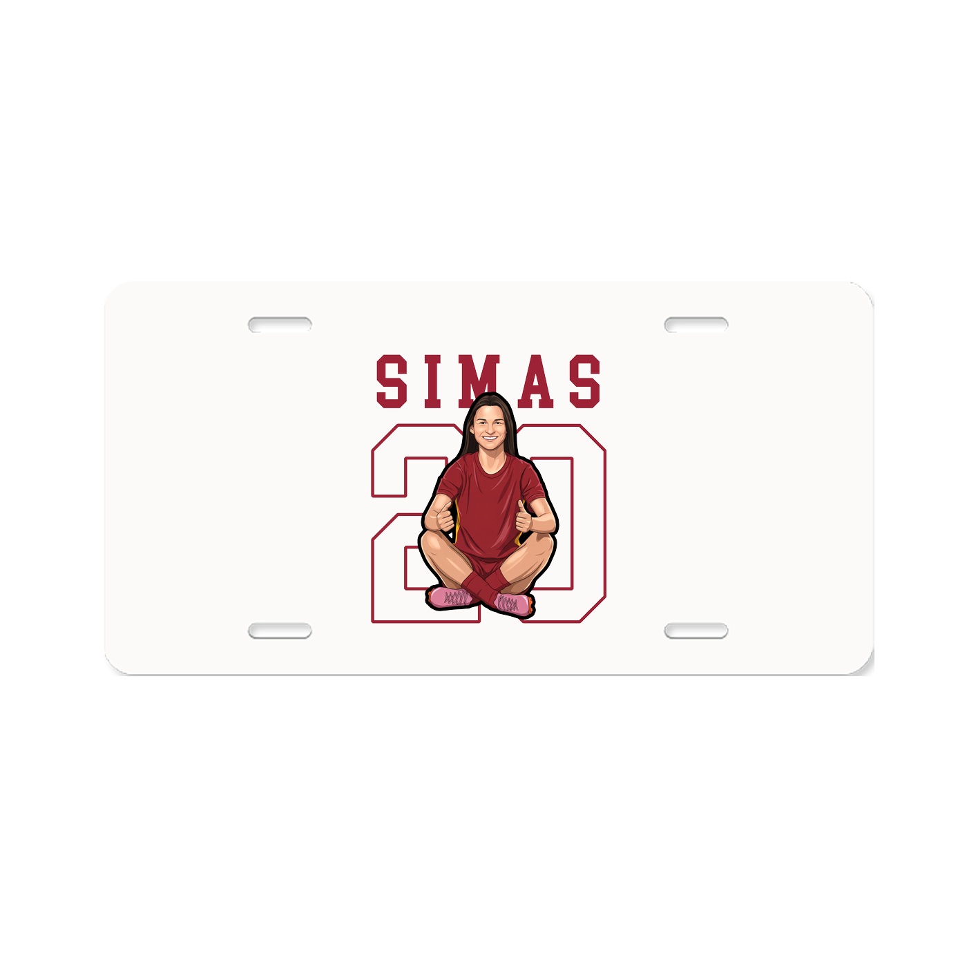License Plate — Shirsey in Classic