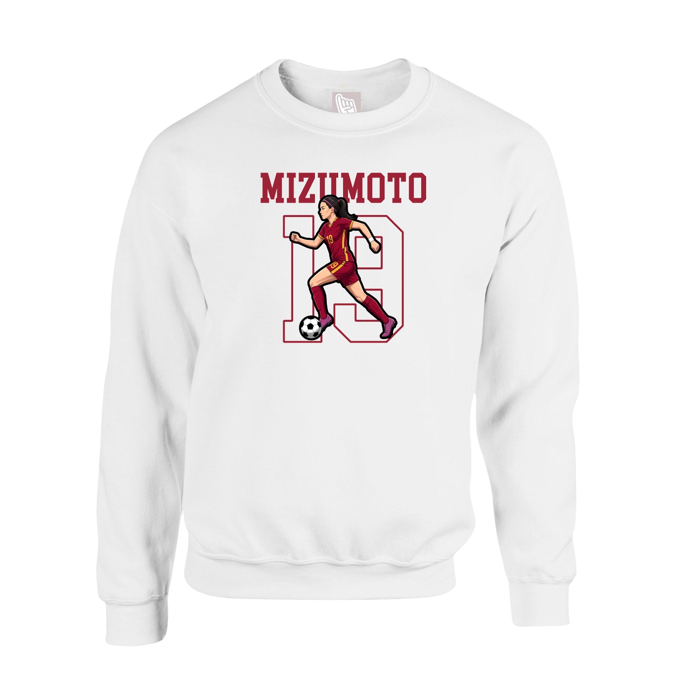 Fleece Crew — Shirsey in White