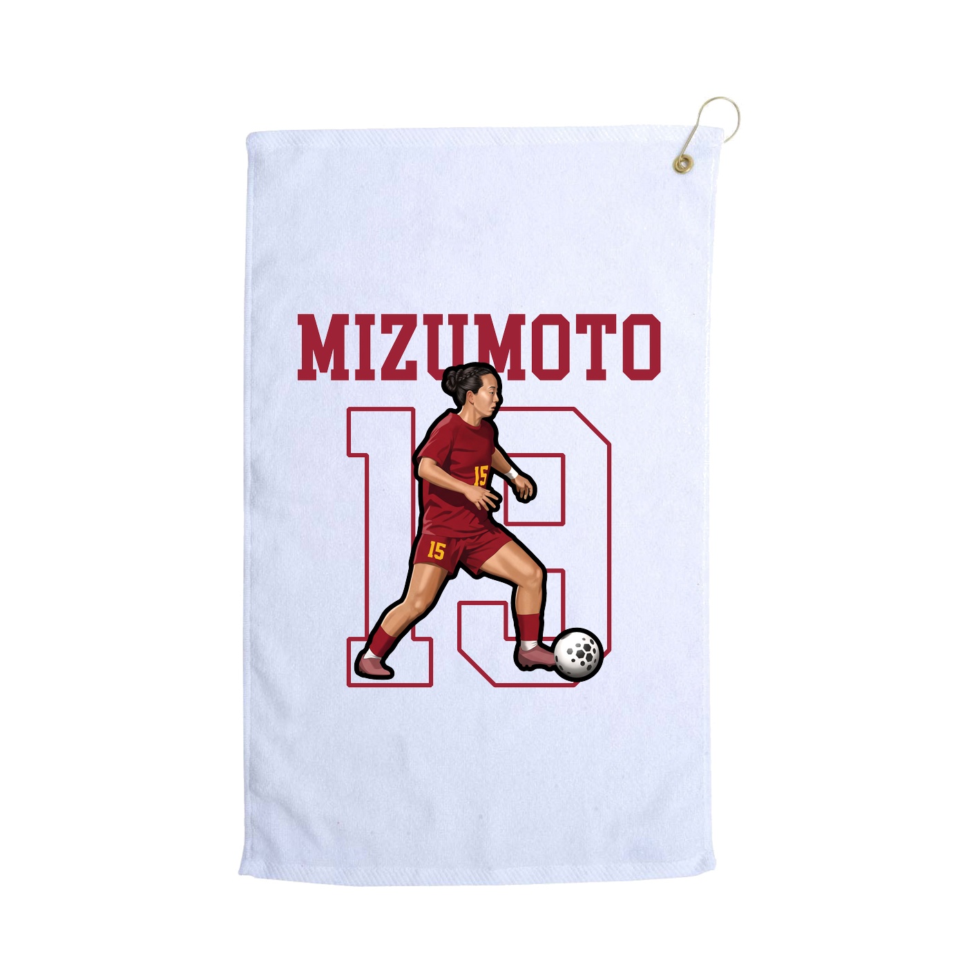 Golf Towel — Shirsey in White