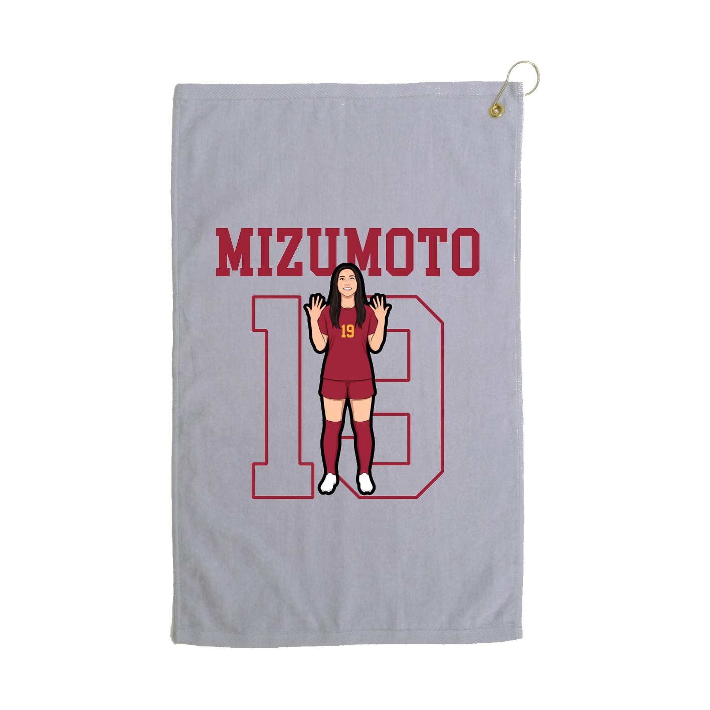 Golf Towel — Shirsey in Grey