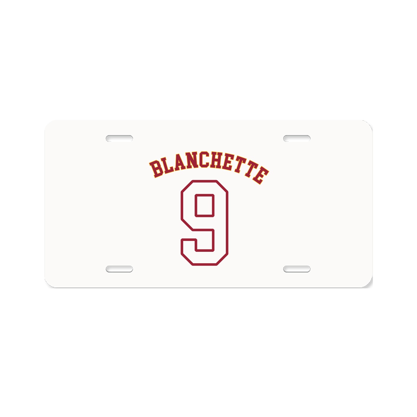 License Plate — Shirsey Arch in Classic