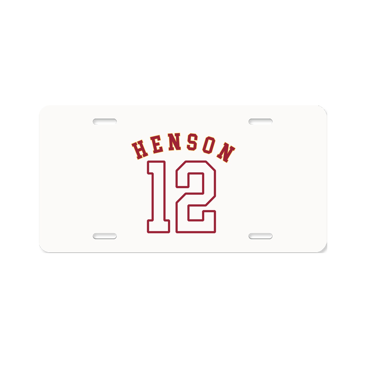 License Plate — Shirsey Arch in Classic