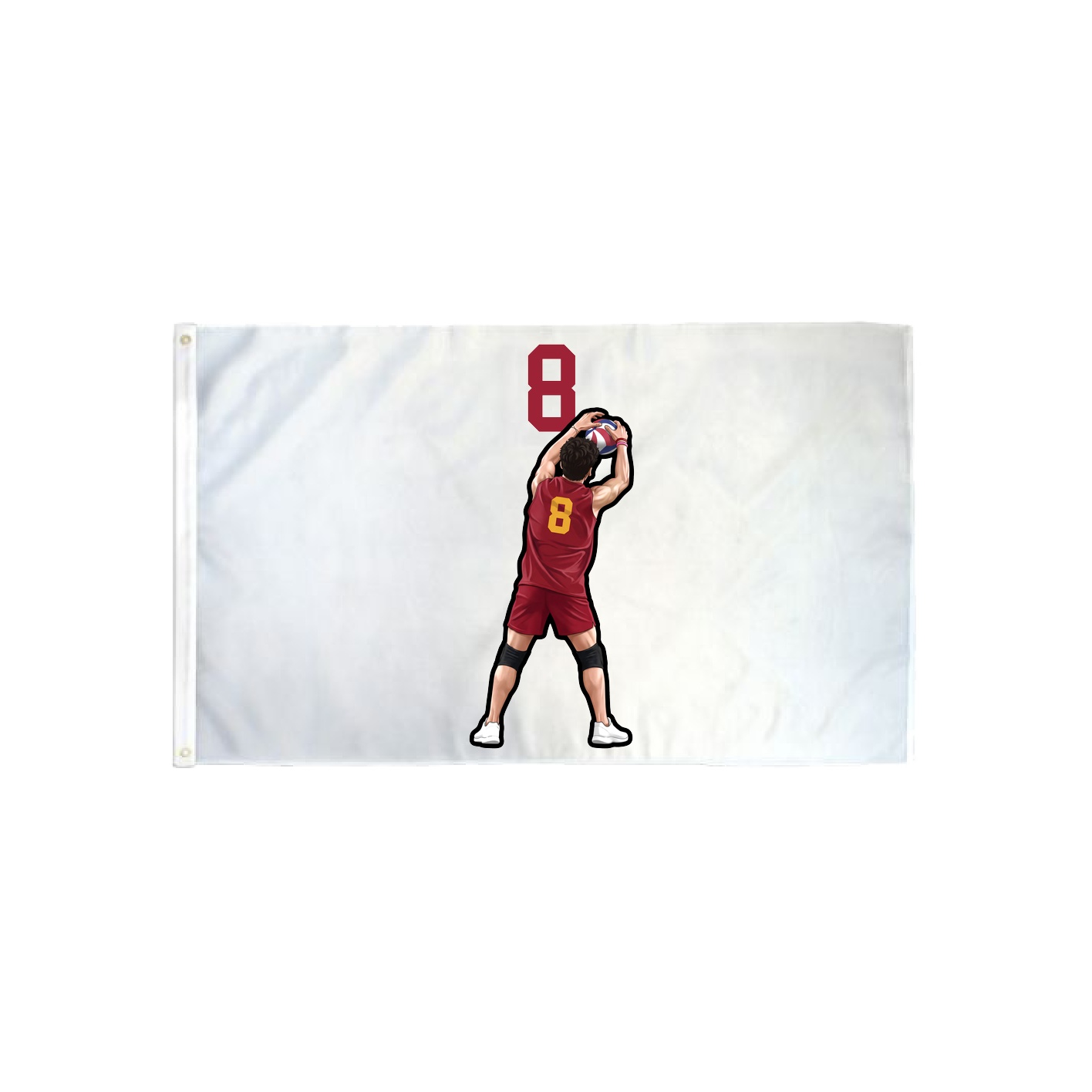 3x5 Flag — Number Top in Classic
