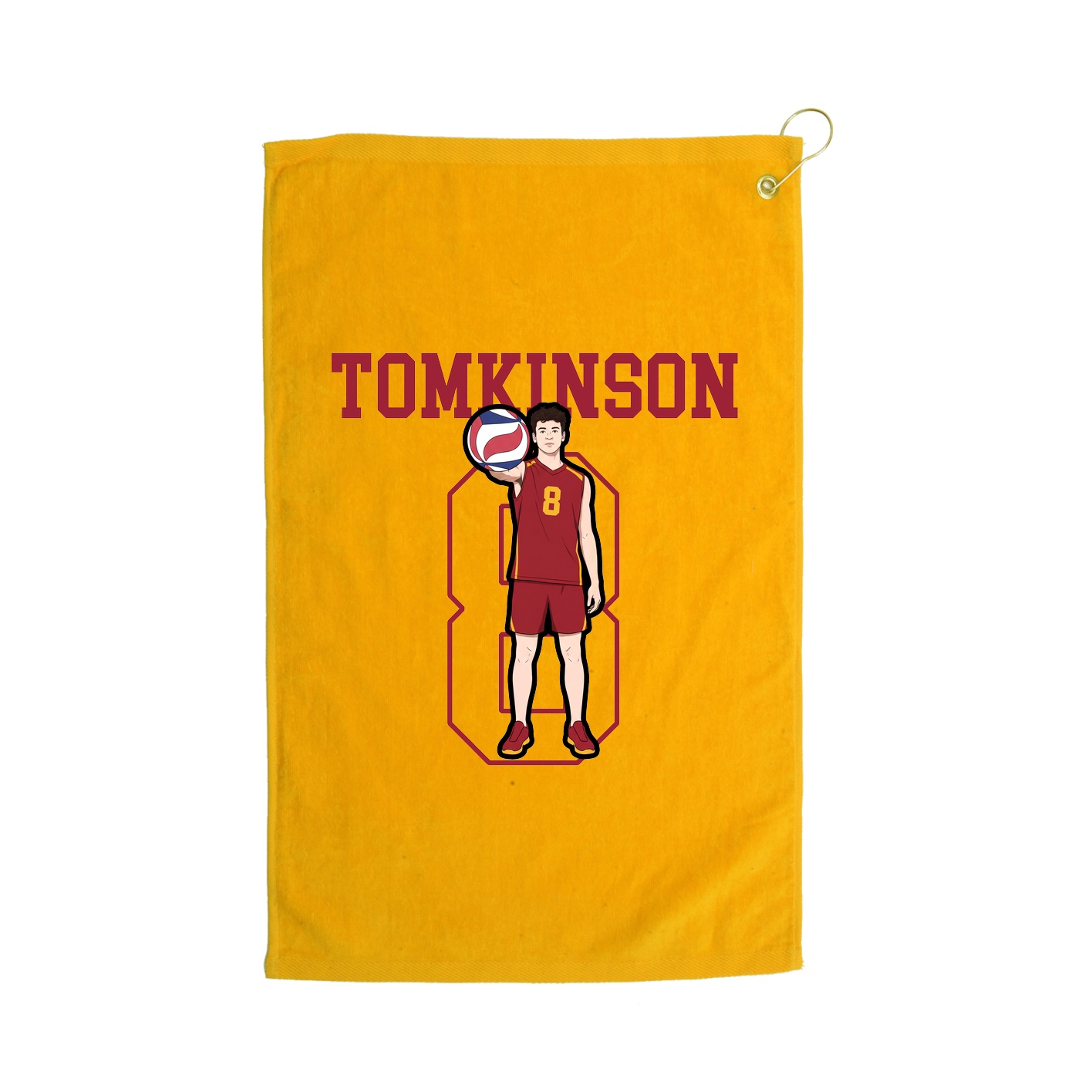 Golf Towel — Shirsey in Gold