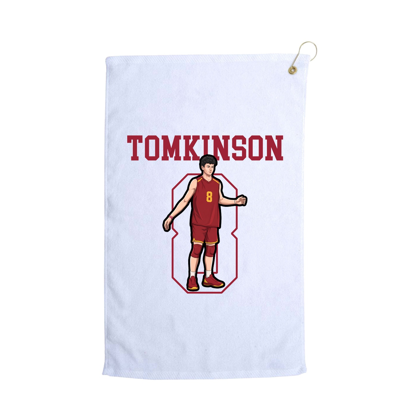 Golf Towel — Shirsey in White