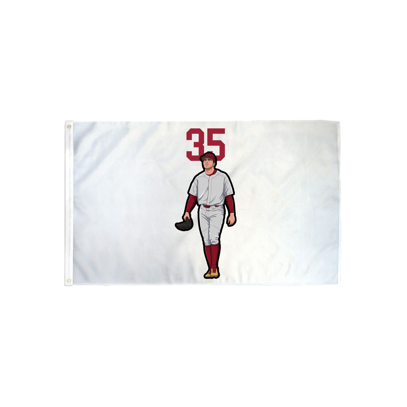 3x5 Flag — Number Top in Classic