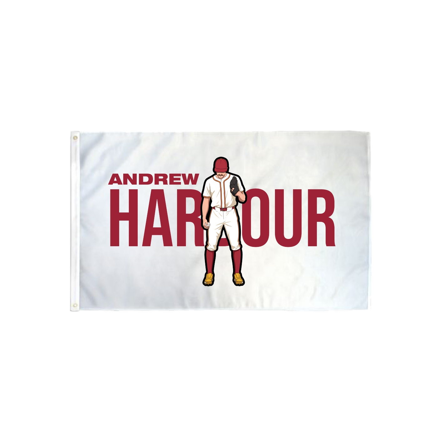 3x5 Flag — Player Name in Classic