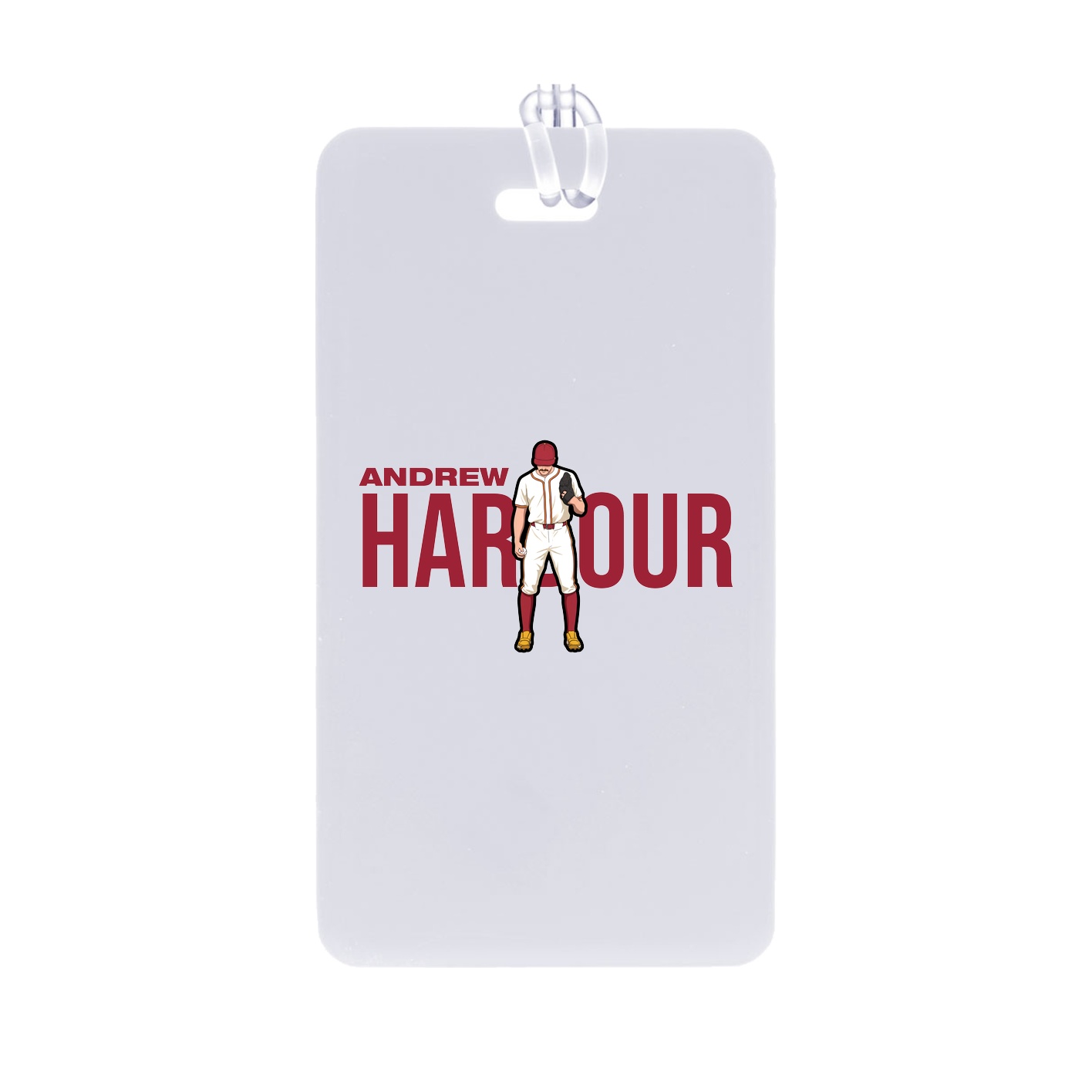Bag Tag — Player Name in Classic