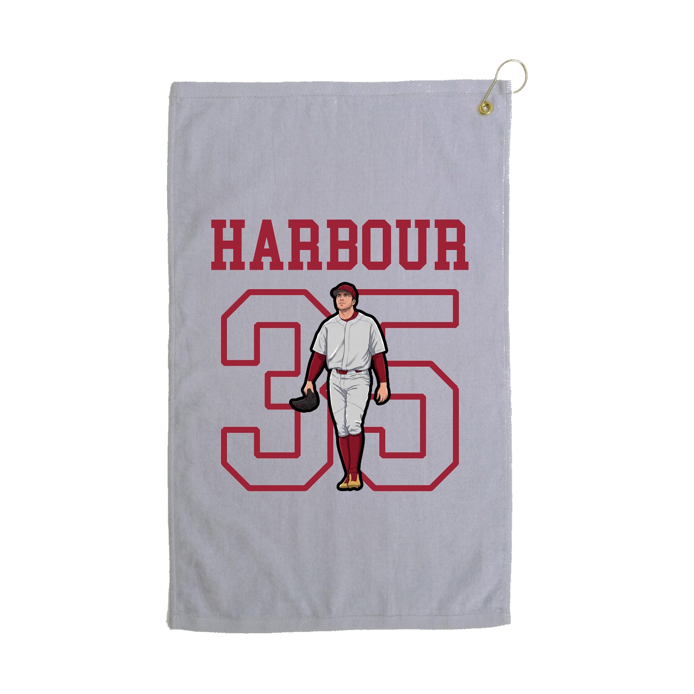 Golf Towel — Shirsey in Grey