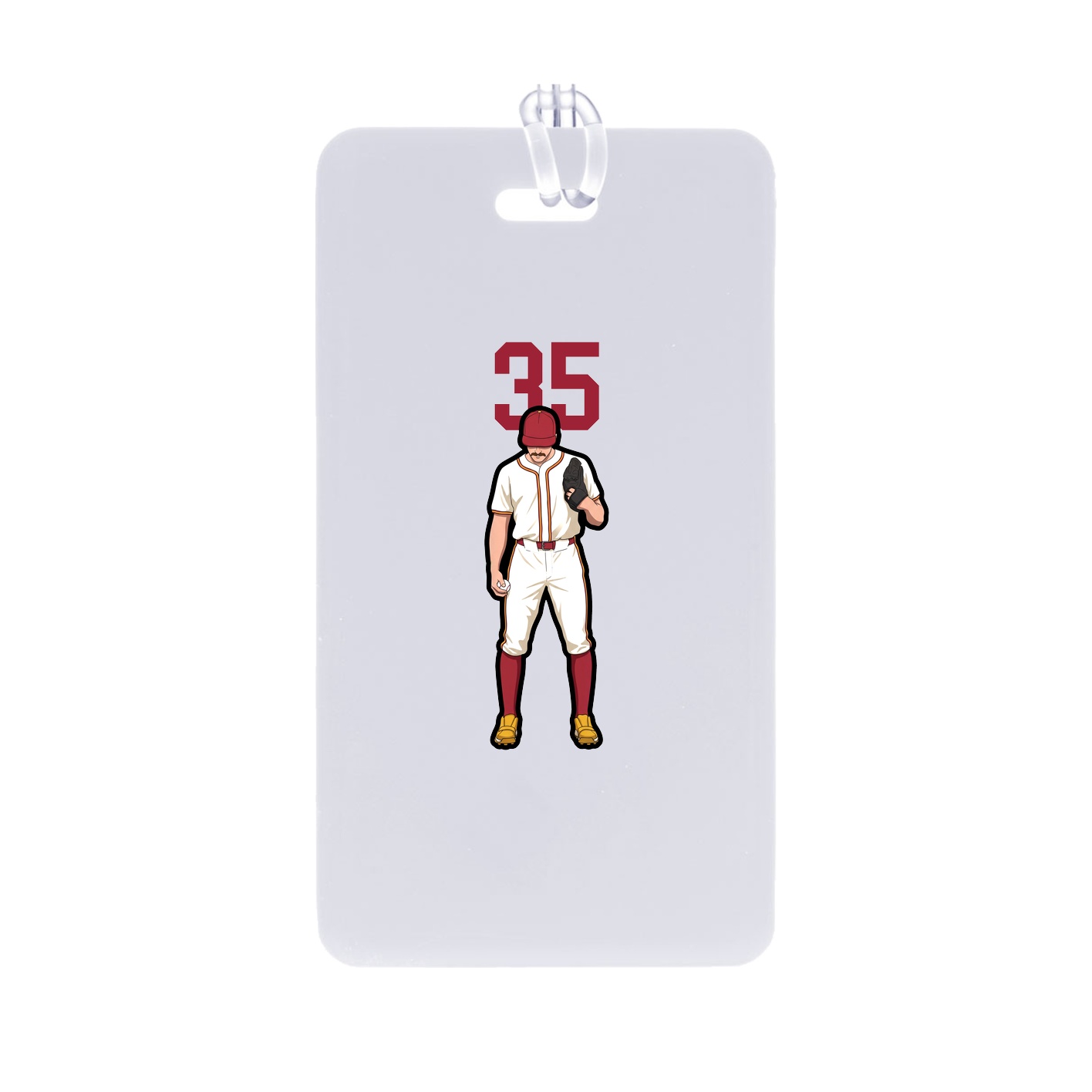 Bag Tag — Number Top in Classic