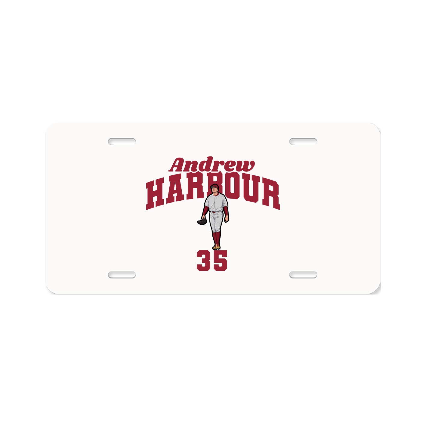 License Plate — Signature Arch in Classic