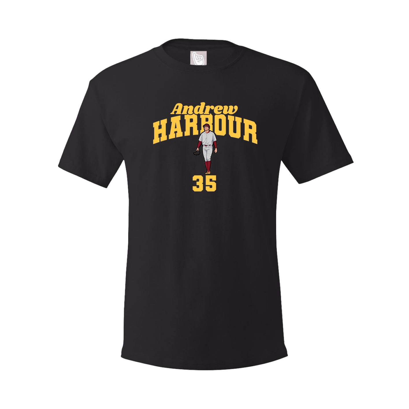 Tee — Signature Arch in Black