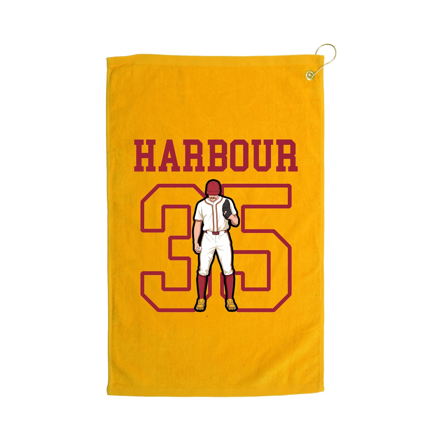 Golf Towel — Shirsey in Gold