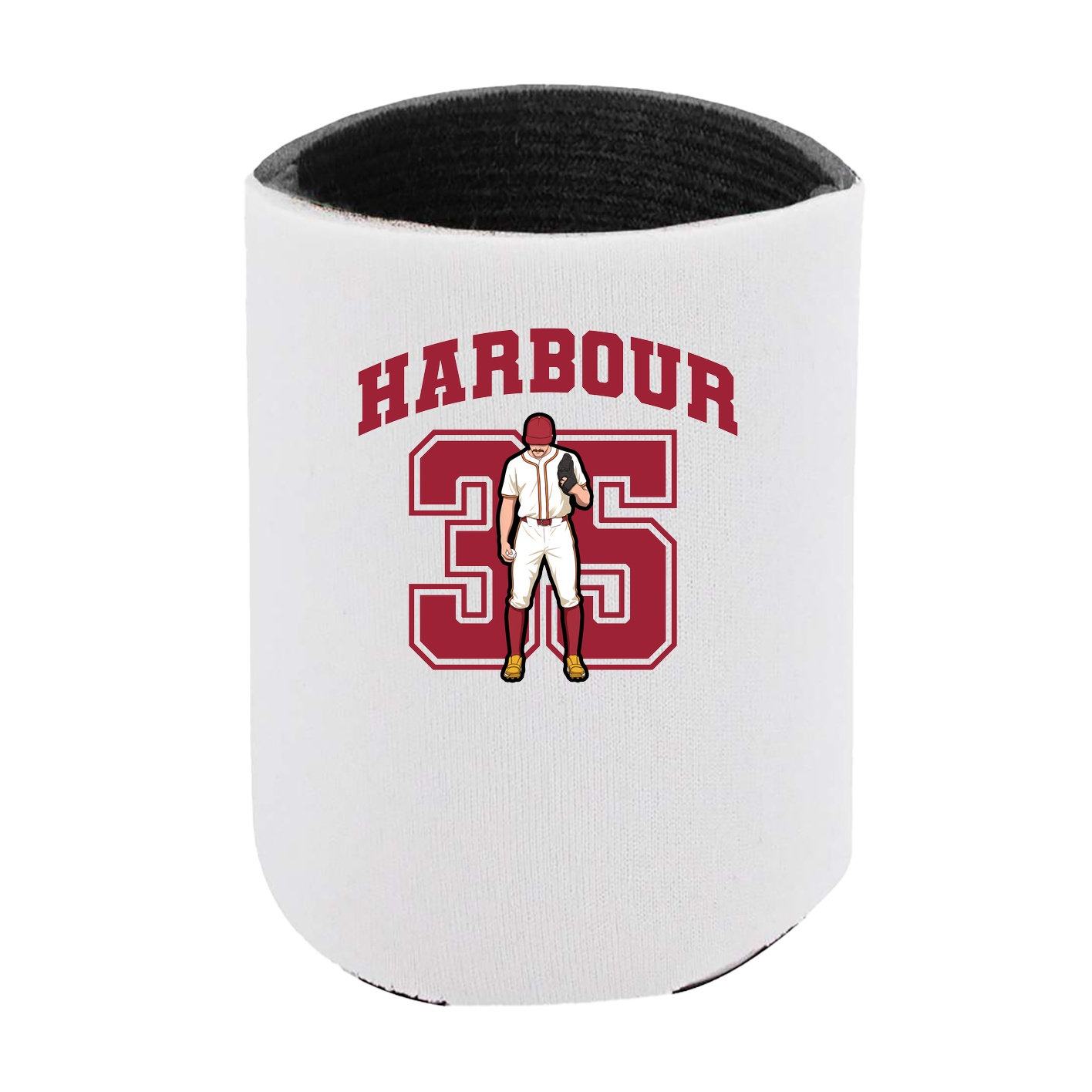 Can Holder — Number in White
