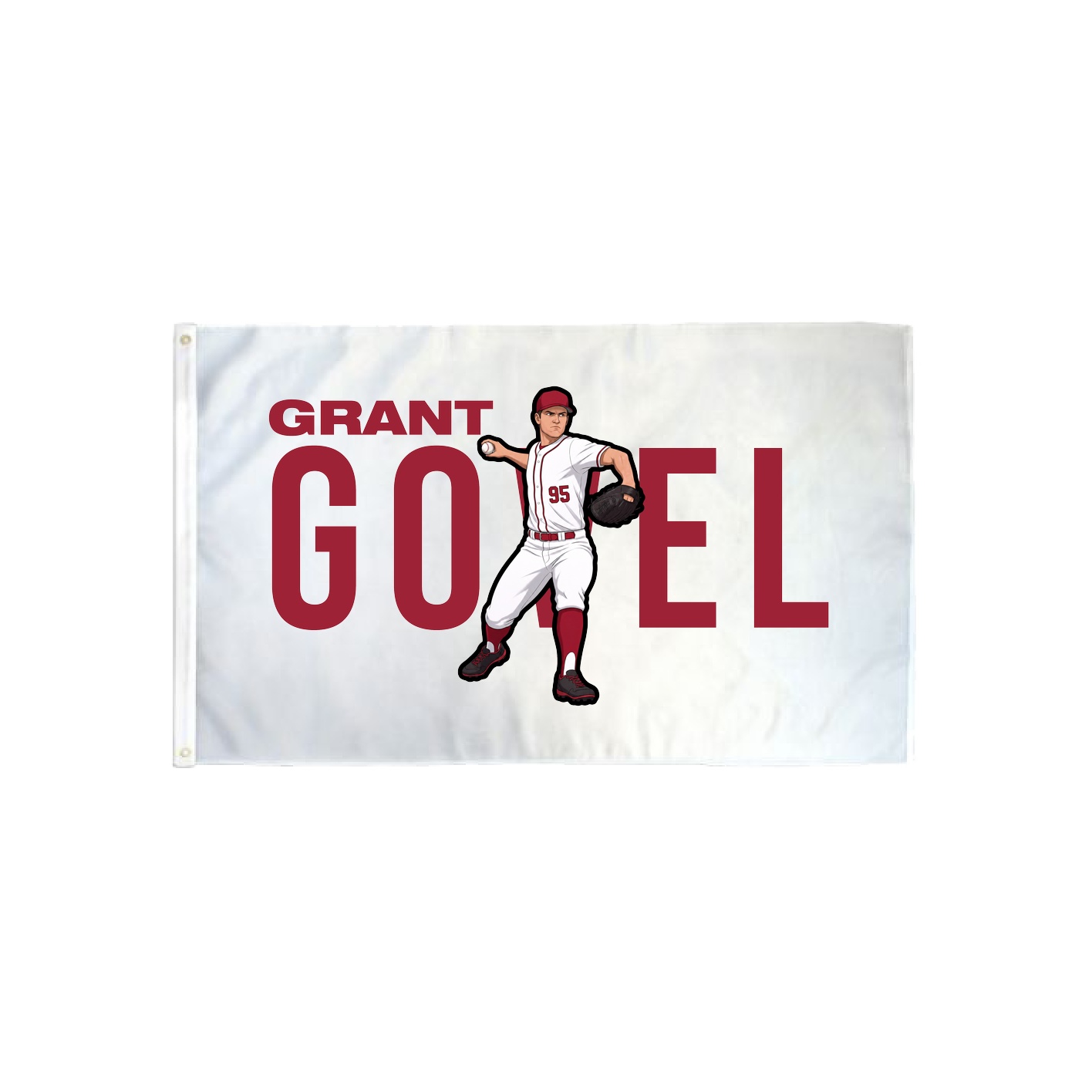 3x5 Flag — Player Name in Classic
