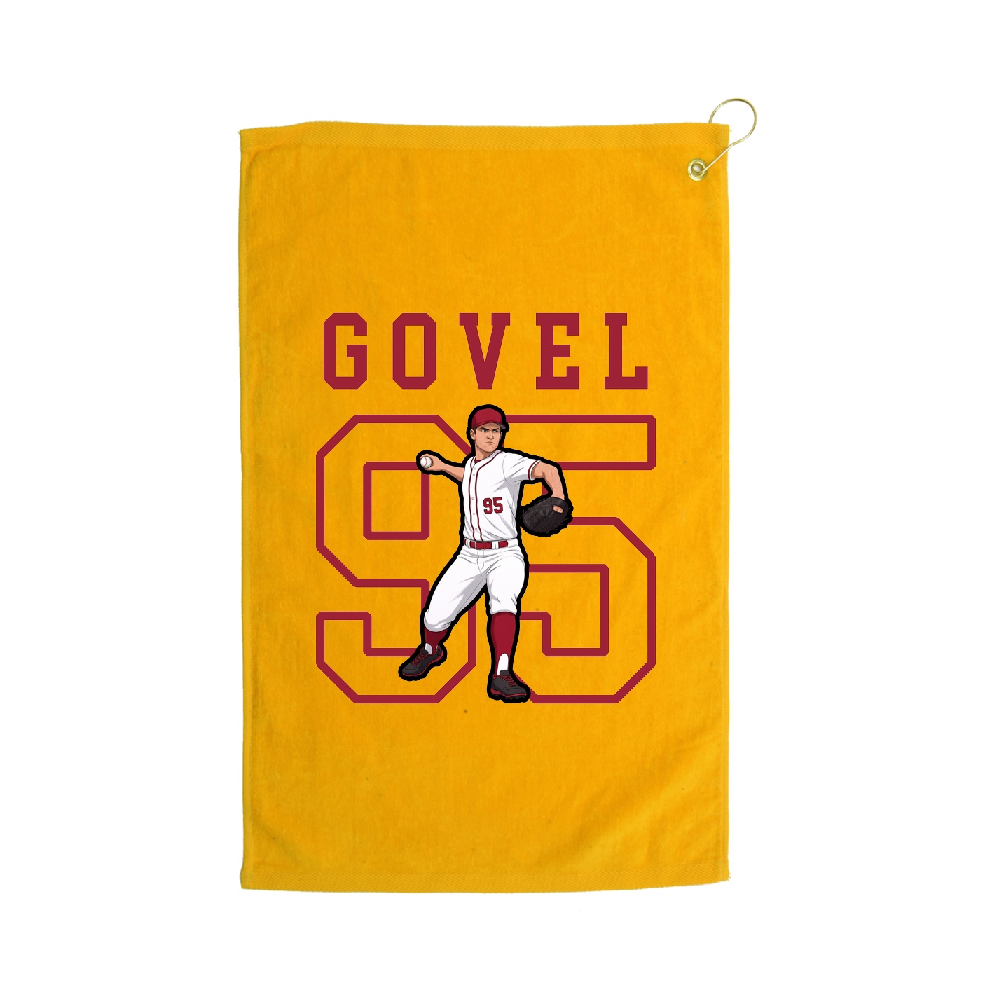 Golf Towel — Shirsey in Gold