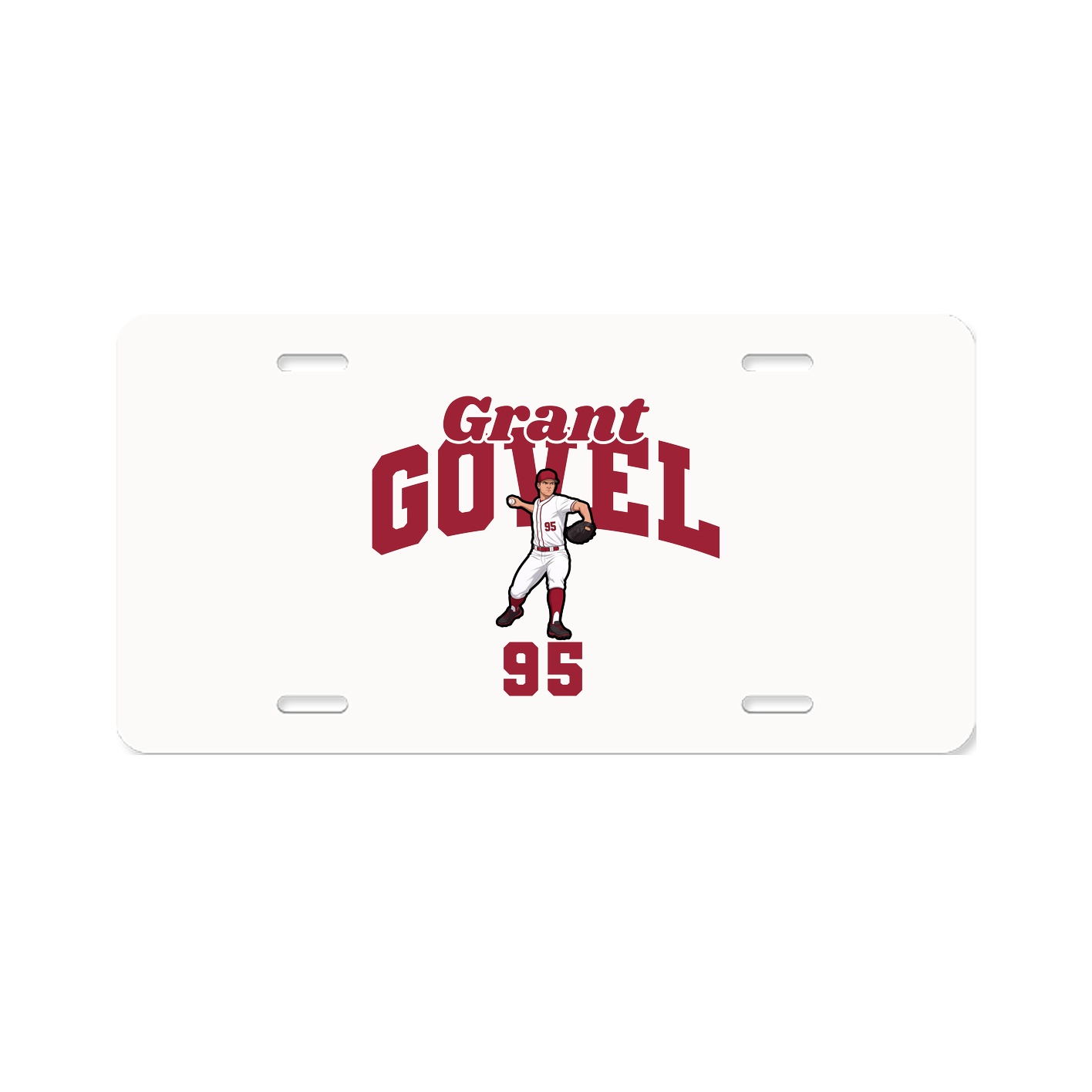 License Plate — Signature Arch in Classic