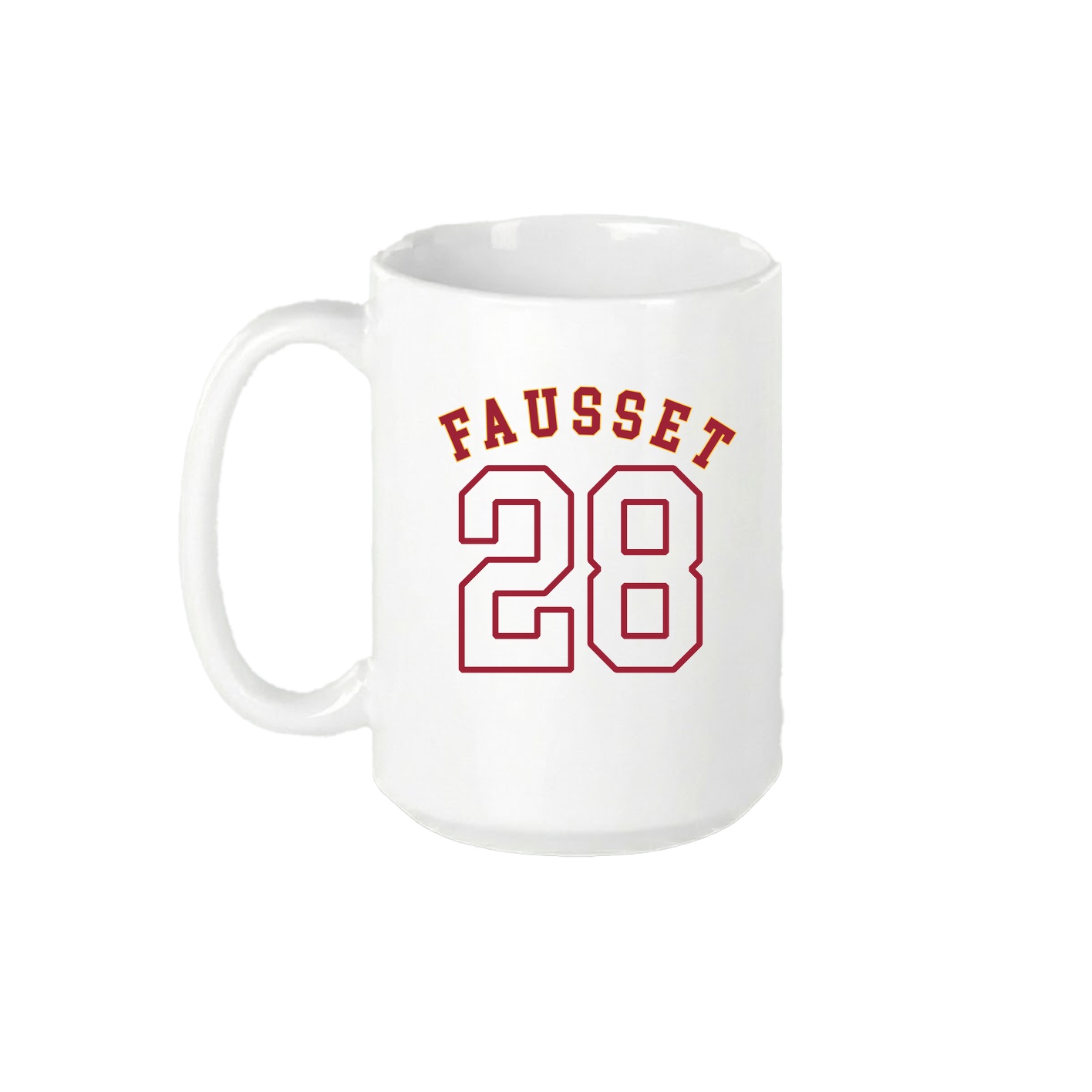 15oz Coffee Mug — Shirsey Arch in White