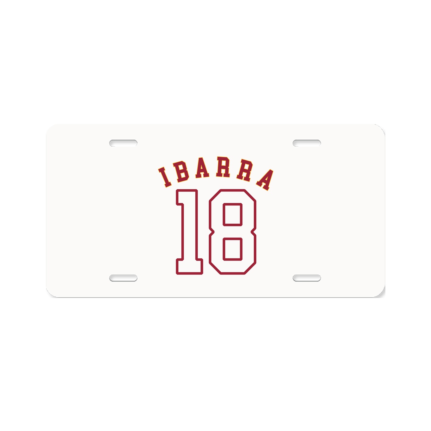 License Plate — Shirsey Arch in Classic