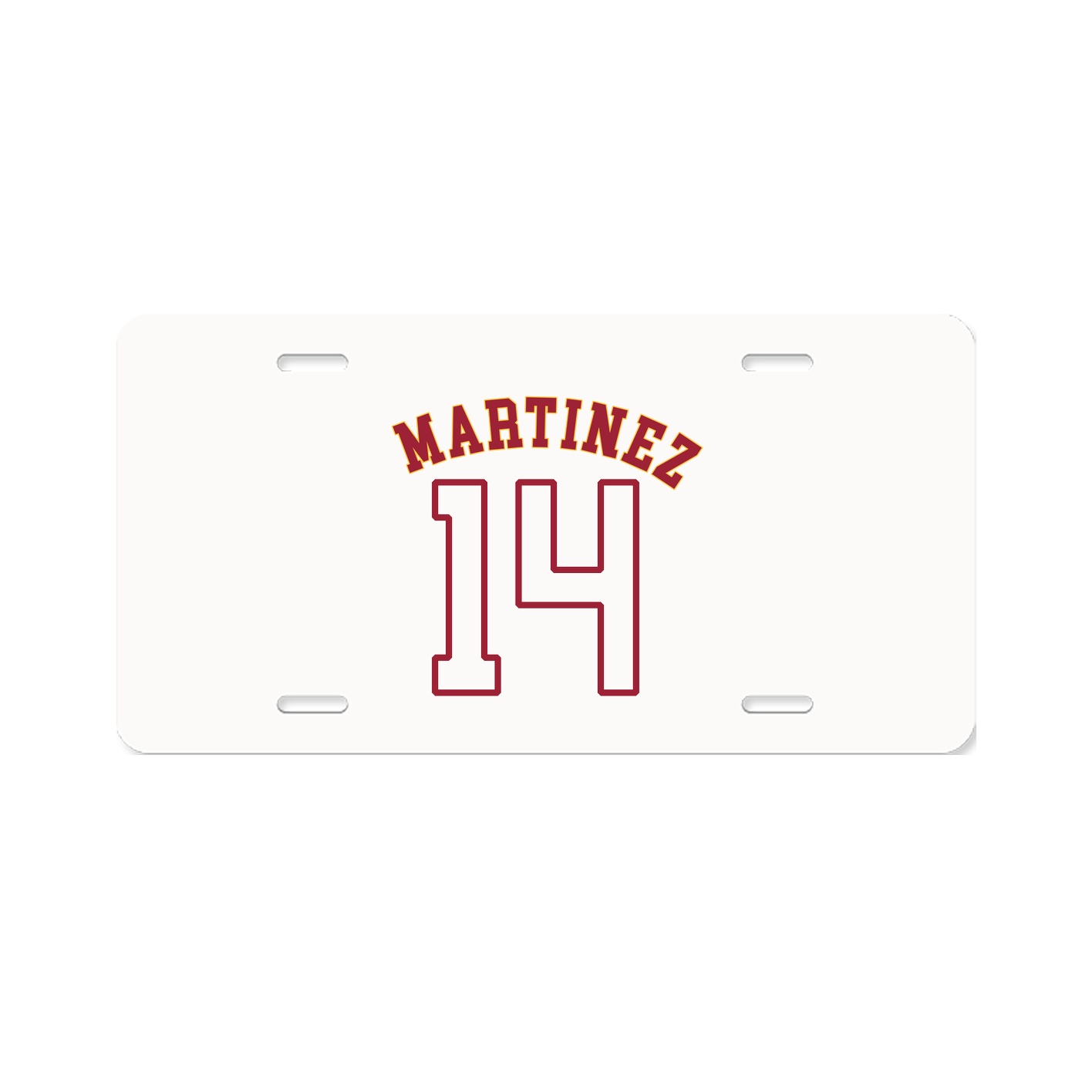 License Plate — Shirsey Arch in Classic