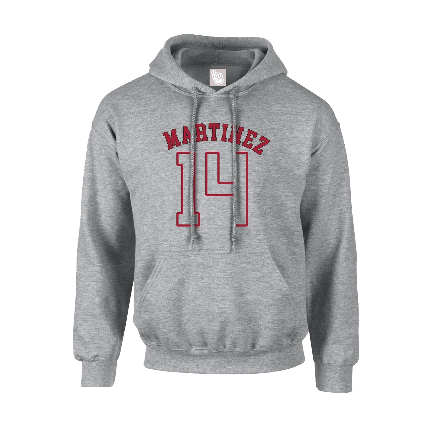 Youth Hoodie — Shirsey Arch in Grey