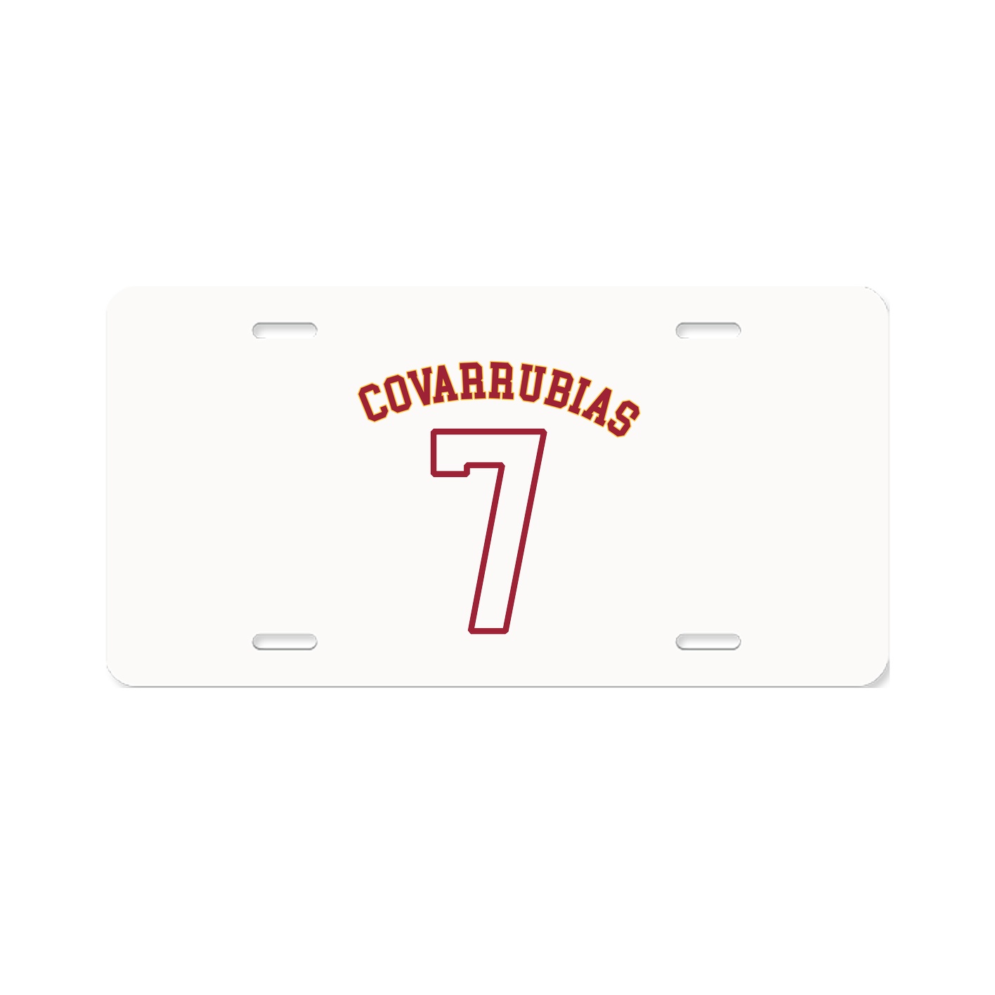 License Plate — Shirsey Arch in Classic