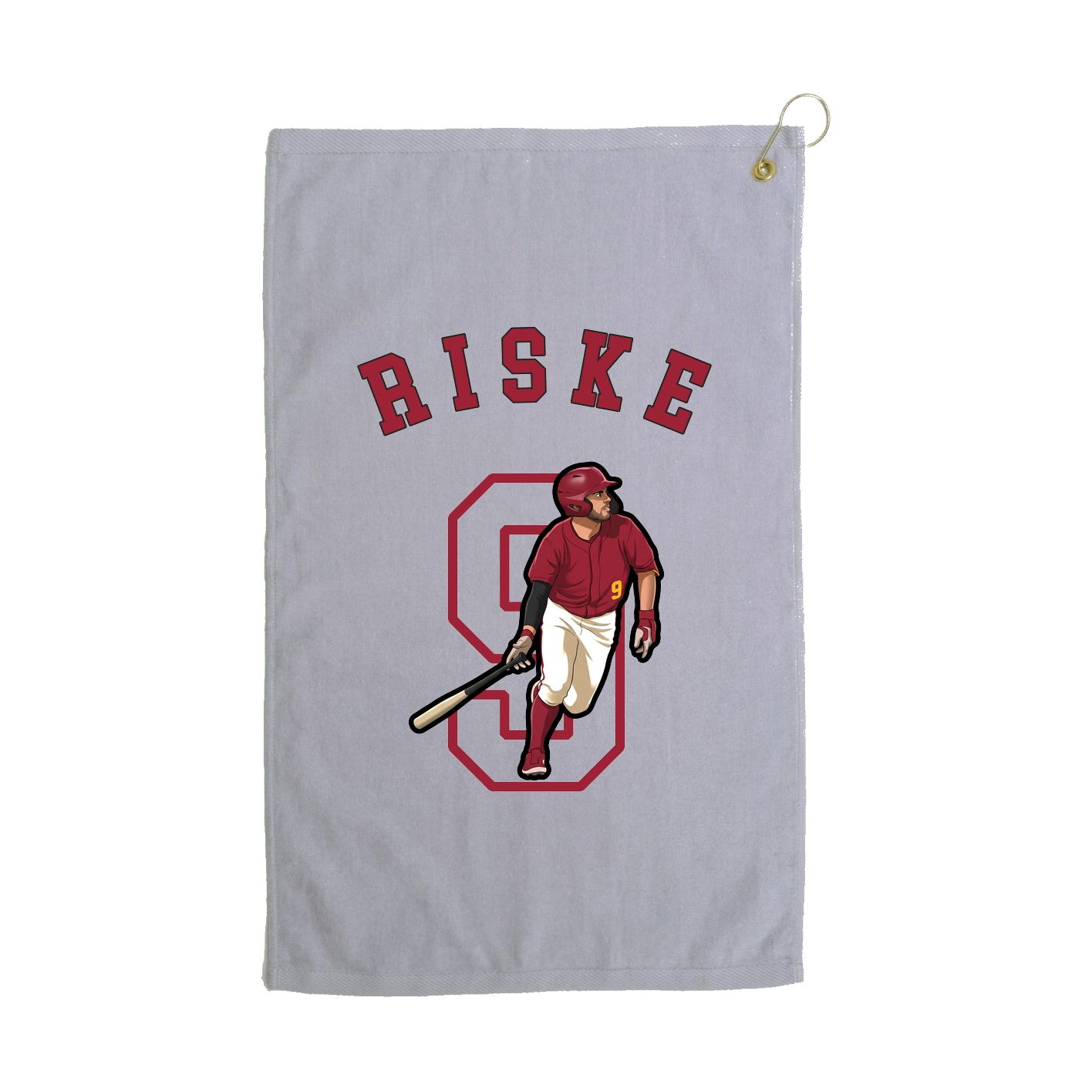 Golf Towel — Shirsey Arch in Grey