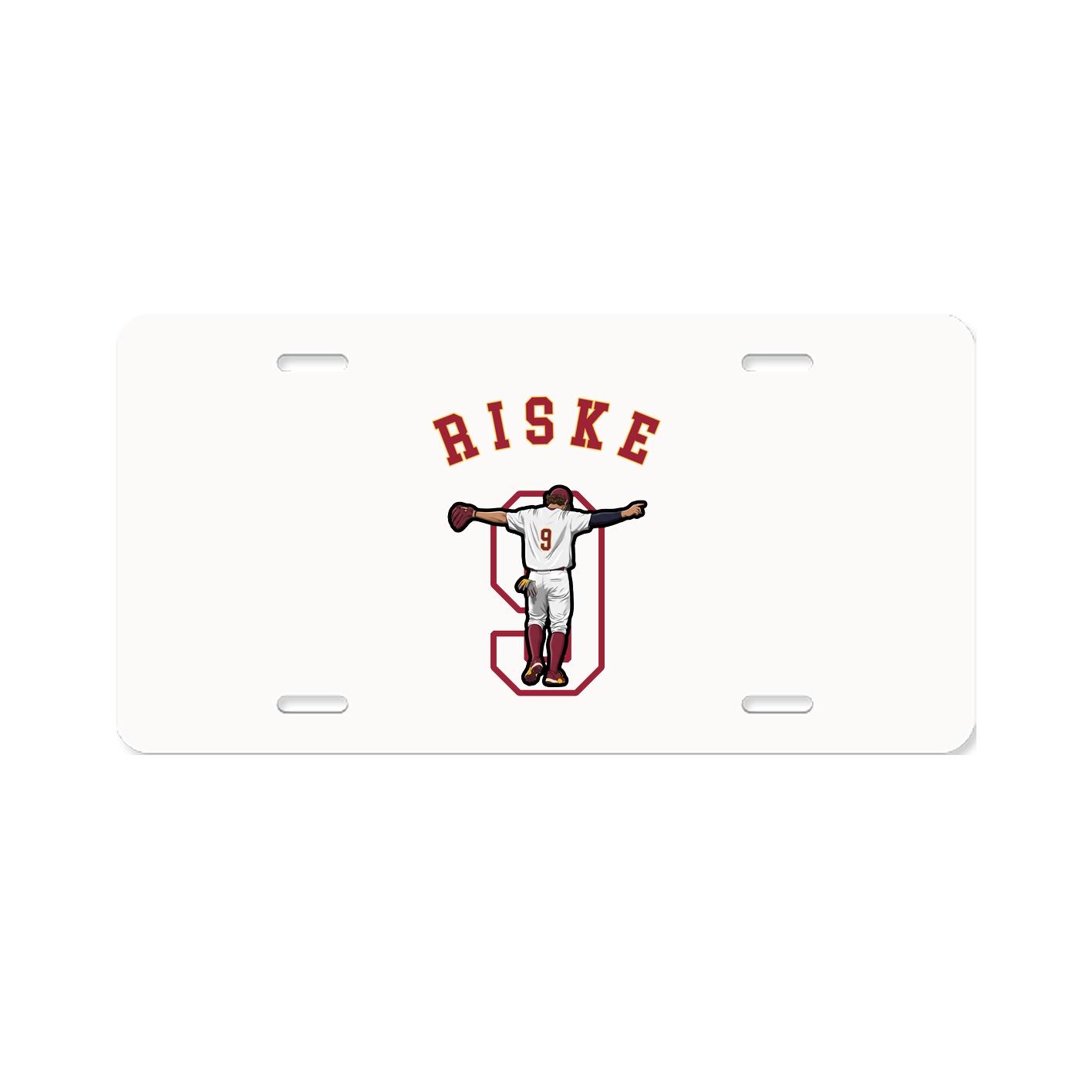 License Plate — Shirsey Arch in Classic