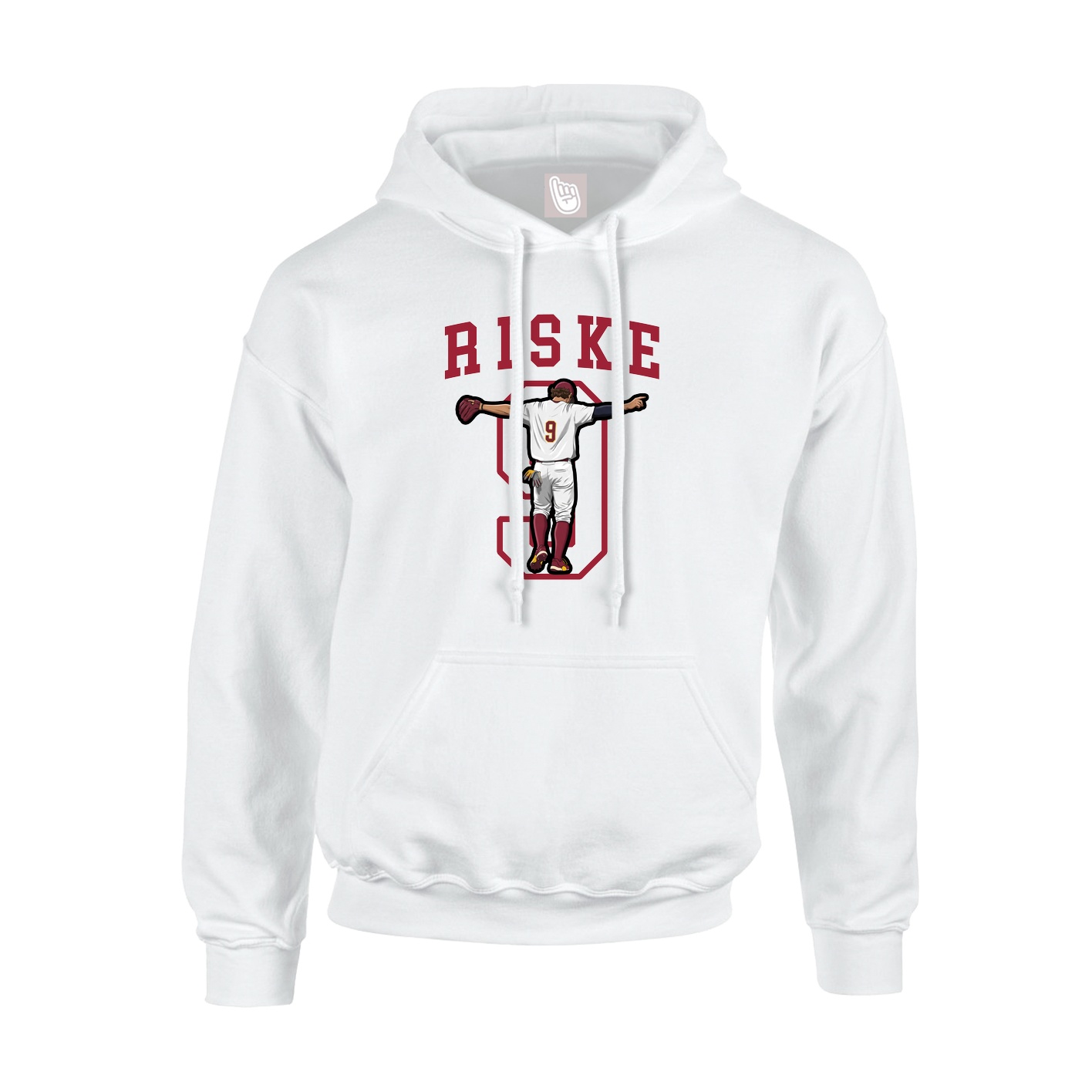 Hoodie — Shirsey in White