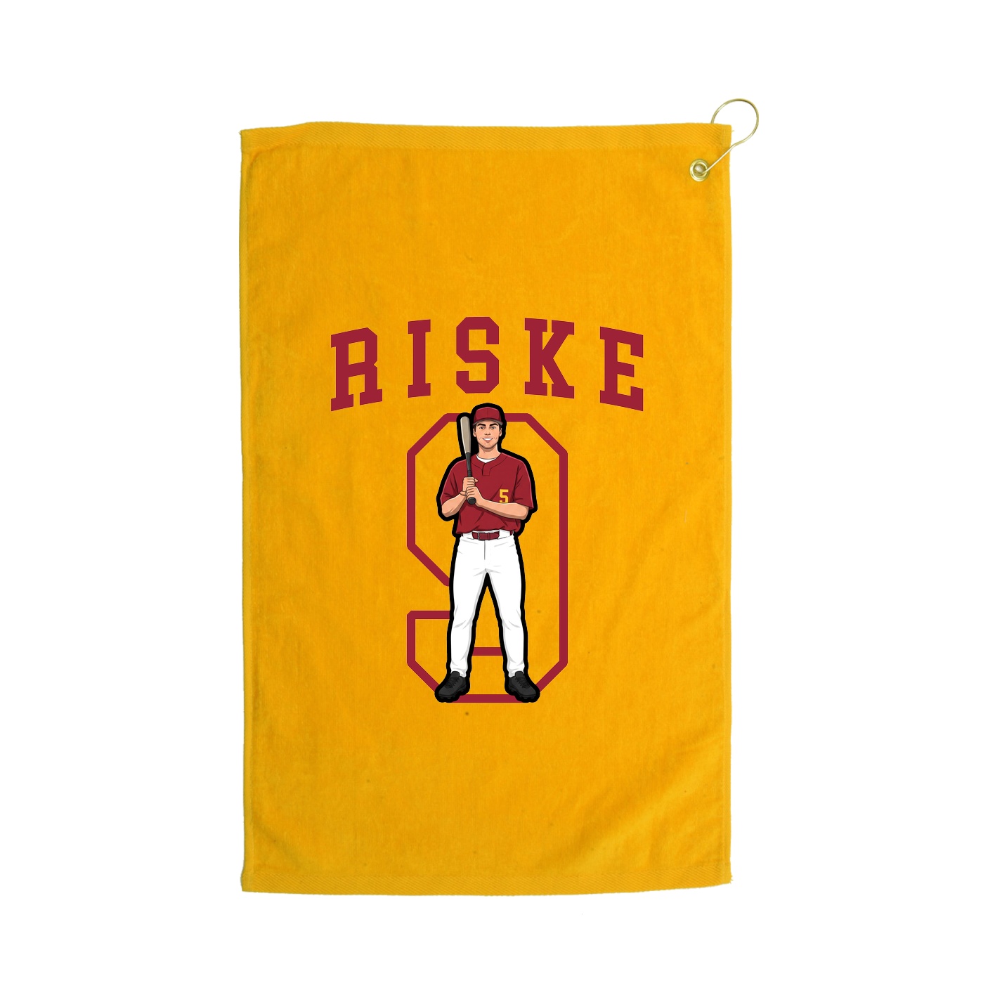 Golf Towel — Shirsey in Gold