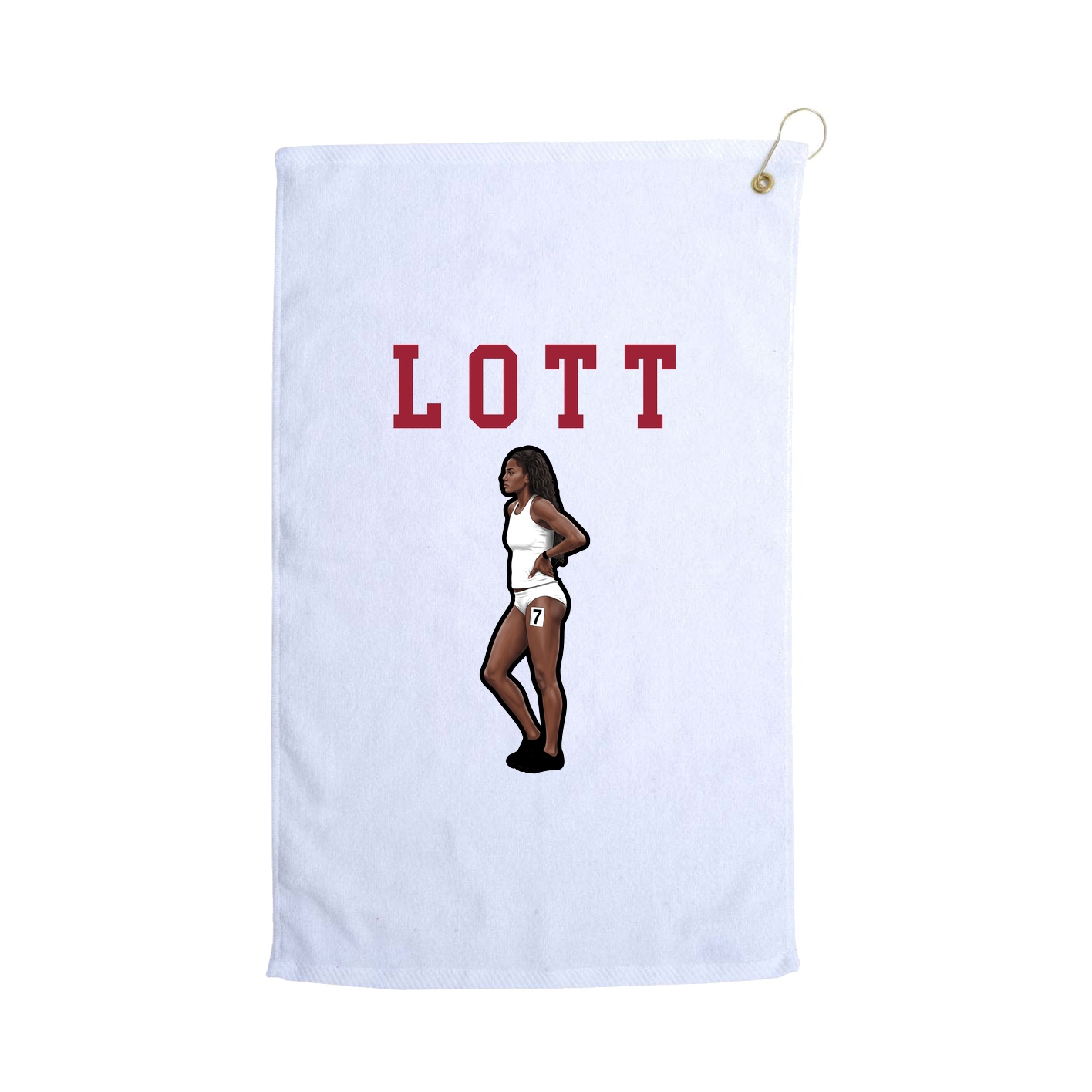 Golf Towel — Shirsey in White