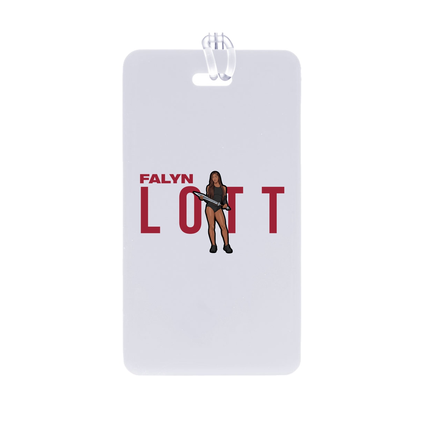 Bag Tag — Player Name in Classic