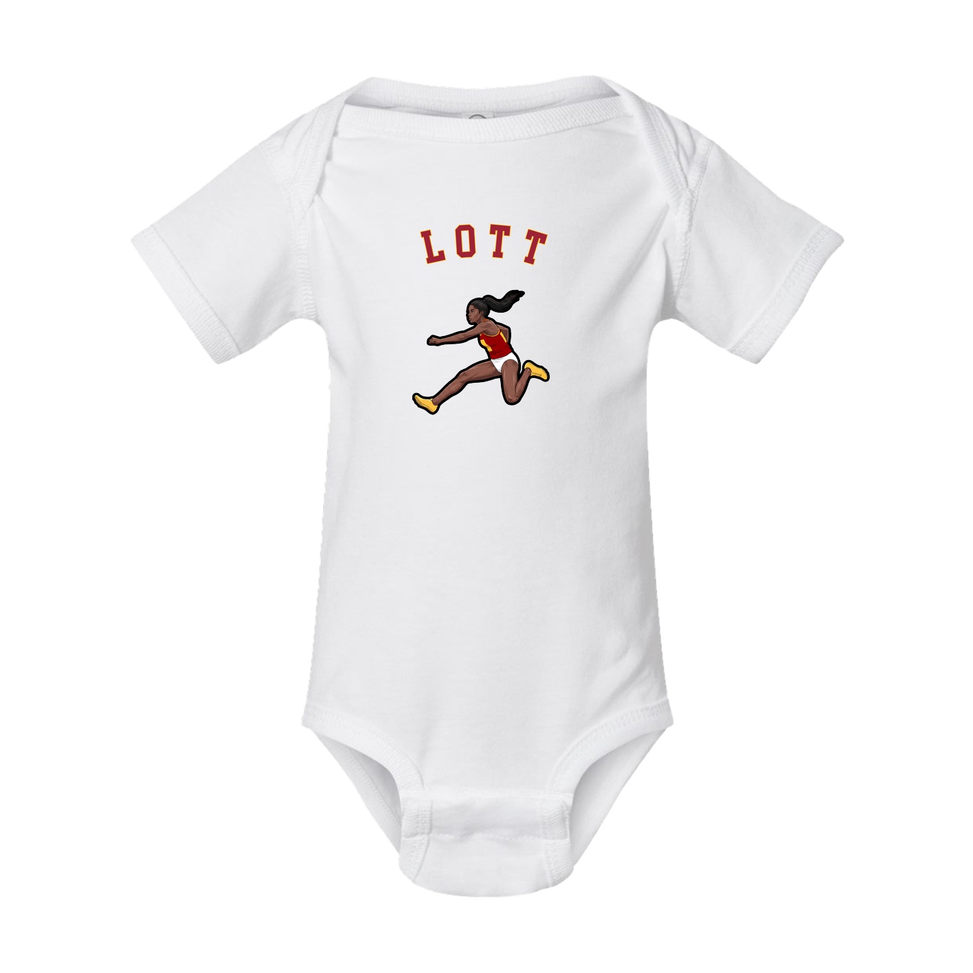 Baby Onesie — Shirsey Arch in White